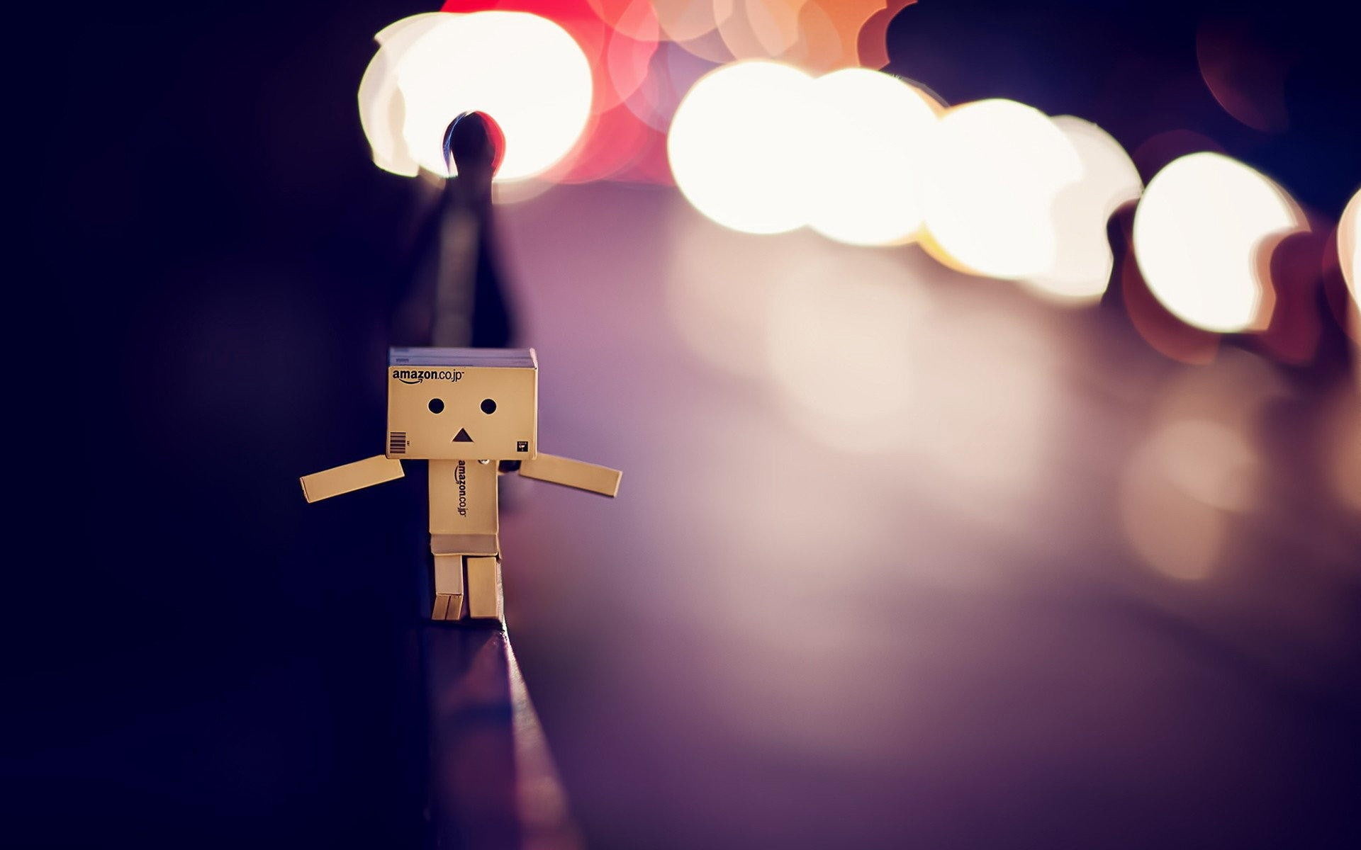 1080P, bokeh, creativity, depth of field, Danbo, HD Wallpaper