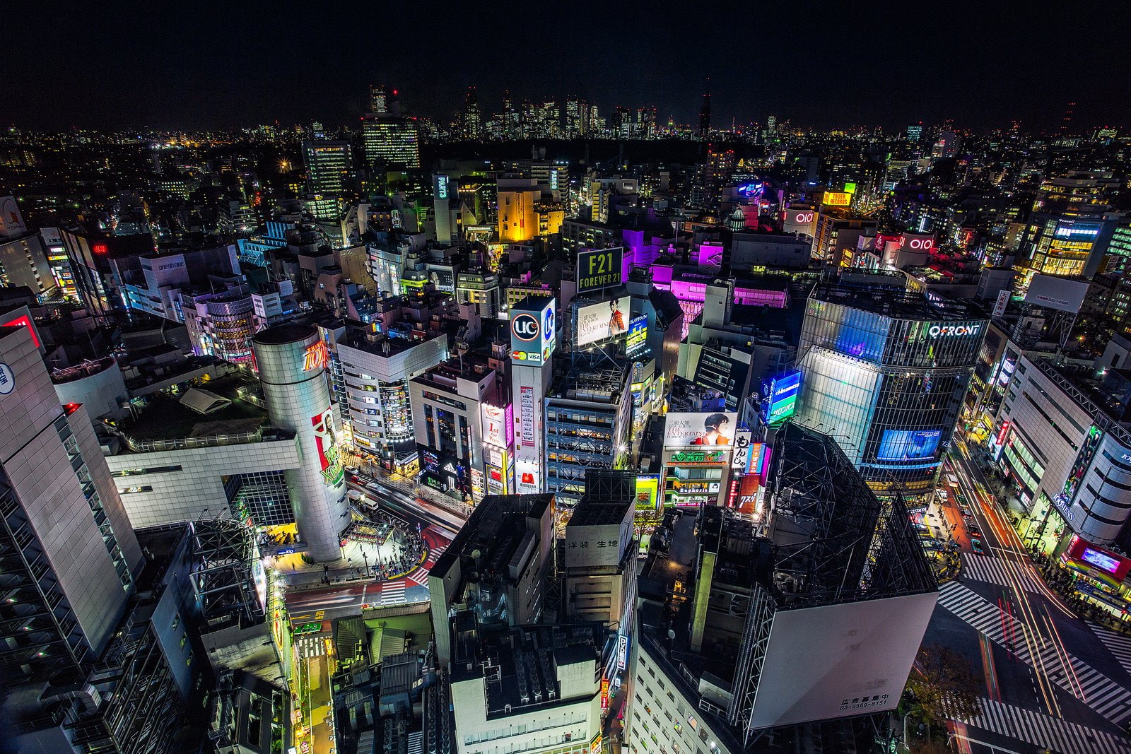 bridges, cities, light, ray, panorama, tower, rivers, architecture, 720P, japon, japan, towers, building, panoramic, night, way, monuments, tokyo, HD Wallpaper