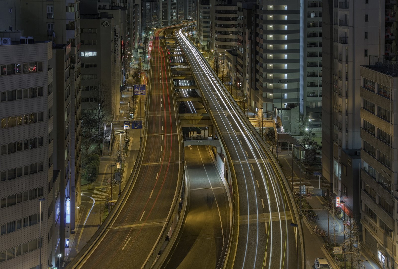 ray, tokyo, light, cities, panorama, way, monuments, architecture, night, bridges, panoramic, rivers, japan, 720P, japon, tower, building, towers, HD Wallpaper