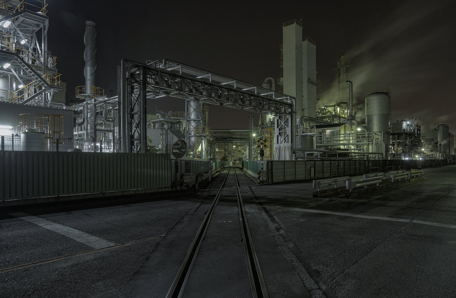 tokyo, panoramic, panorama, usine, tower, japon, 720P, architecture, ray, freeway, factory, cities, towers, night, building, rivers, japan, bridges, light, HD Wallpaper