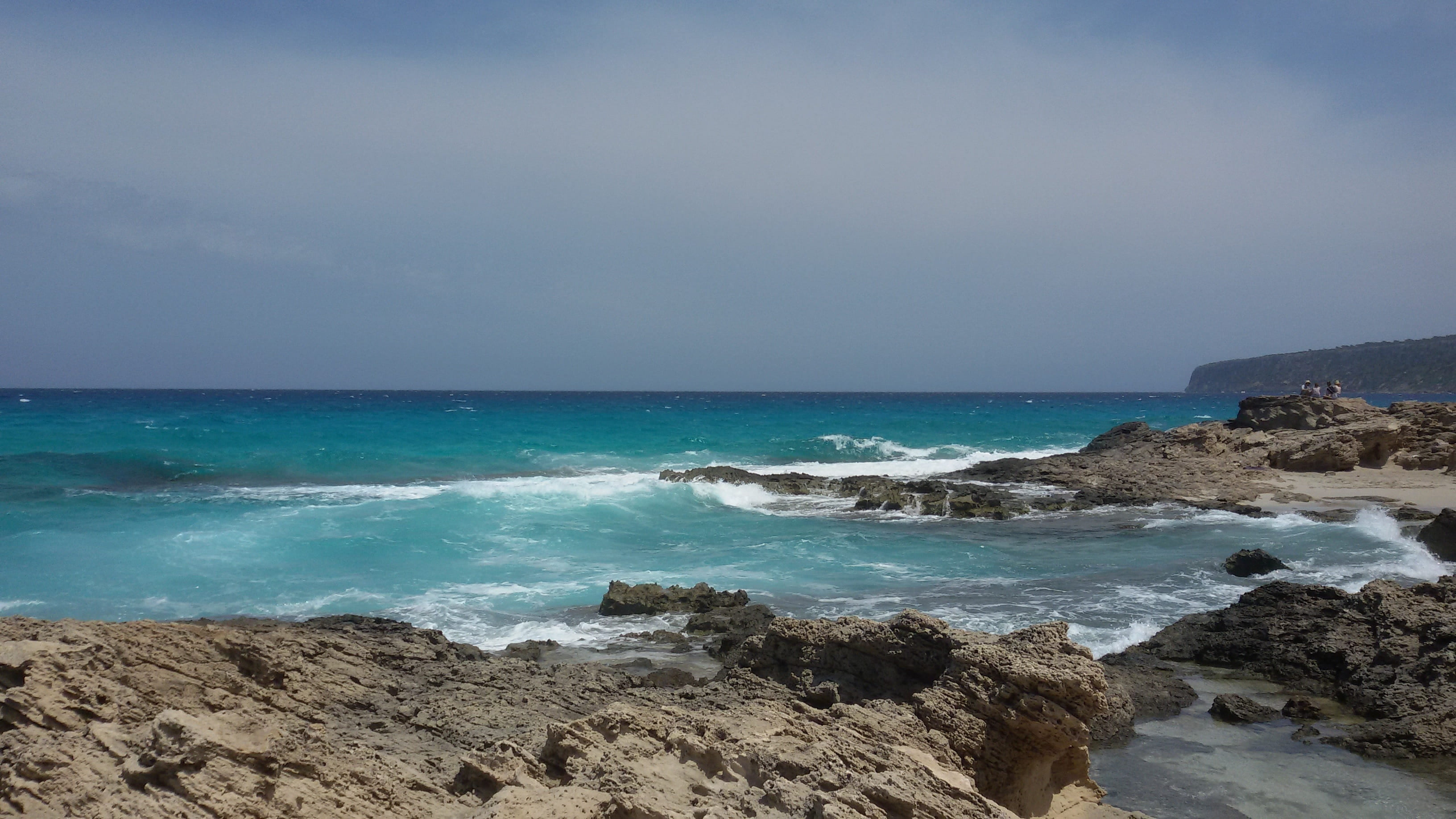 scenics - nature, sea, island, costa, sport, motion, 2K, nature, tranquility, travel destinations, formentera, surfing, beauty in nature, horizon over water, HD Wallpaper