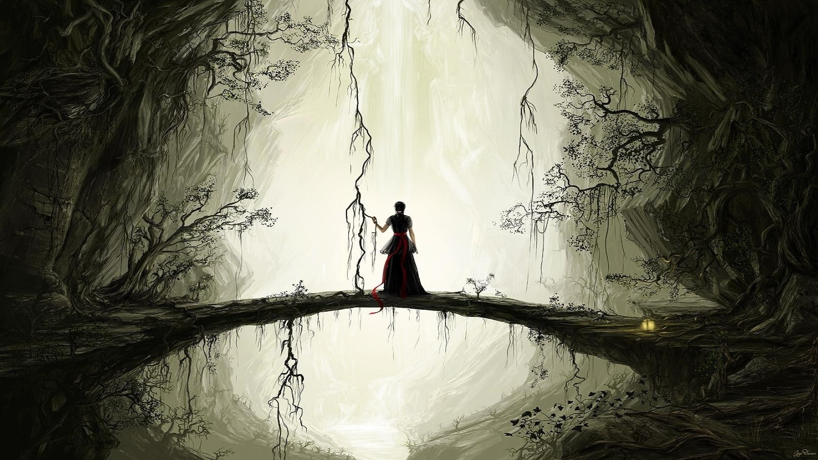 x, art, artwork, hd, 720P, cover, dark, abstract, fantasy, HD Wallpaper
