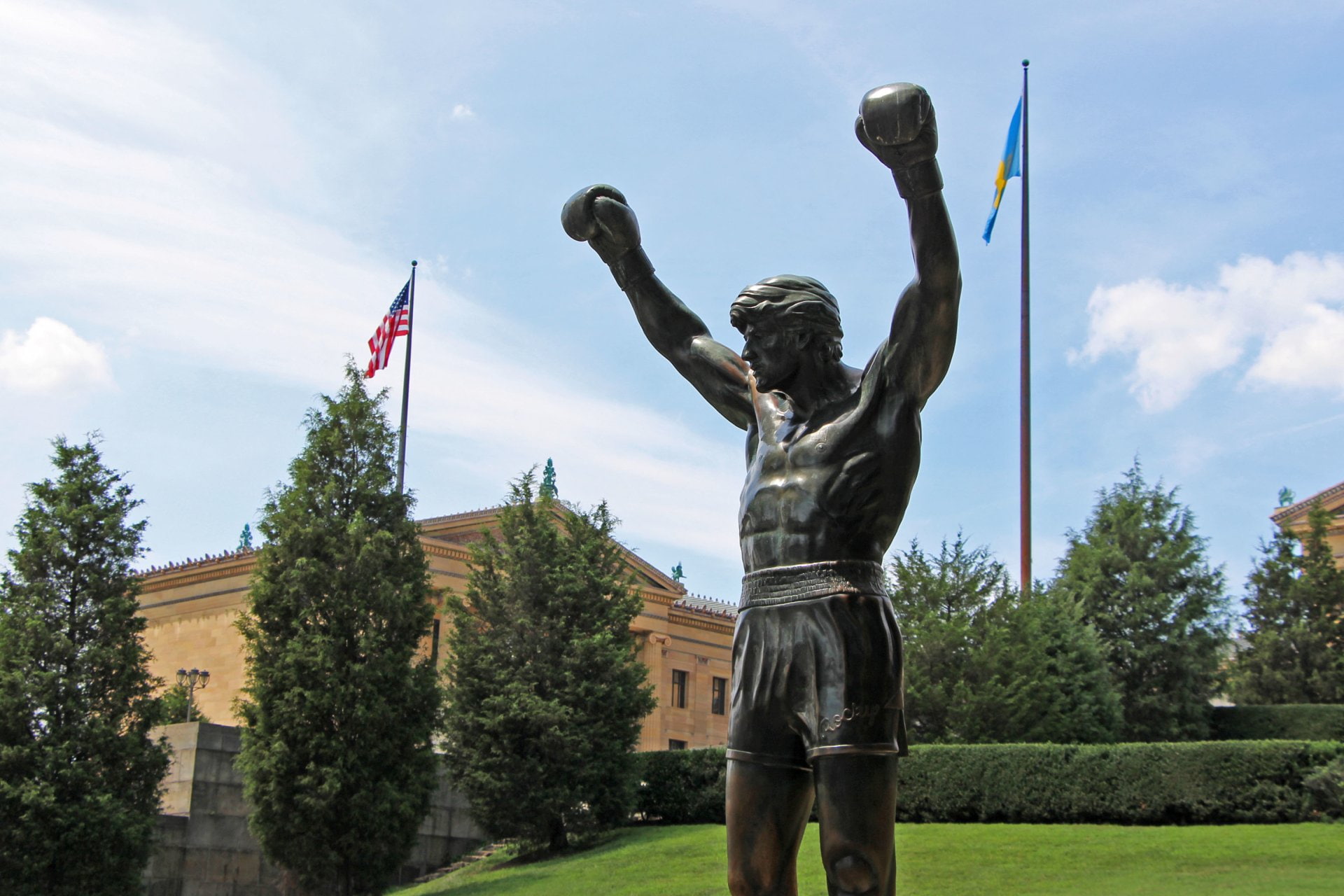 1080P, Rocky Balboa, Man Made, Statue, HD Wallpaper