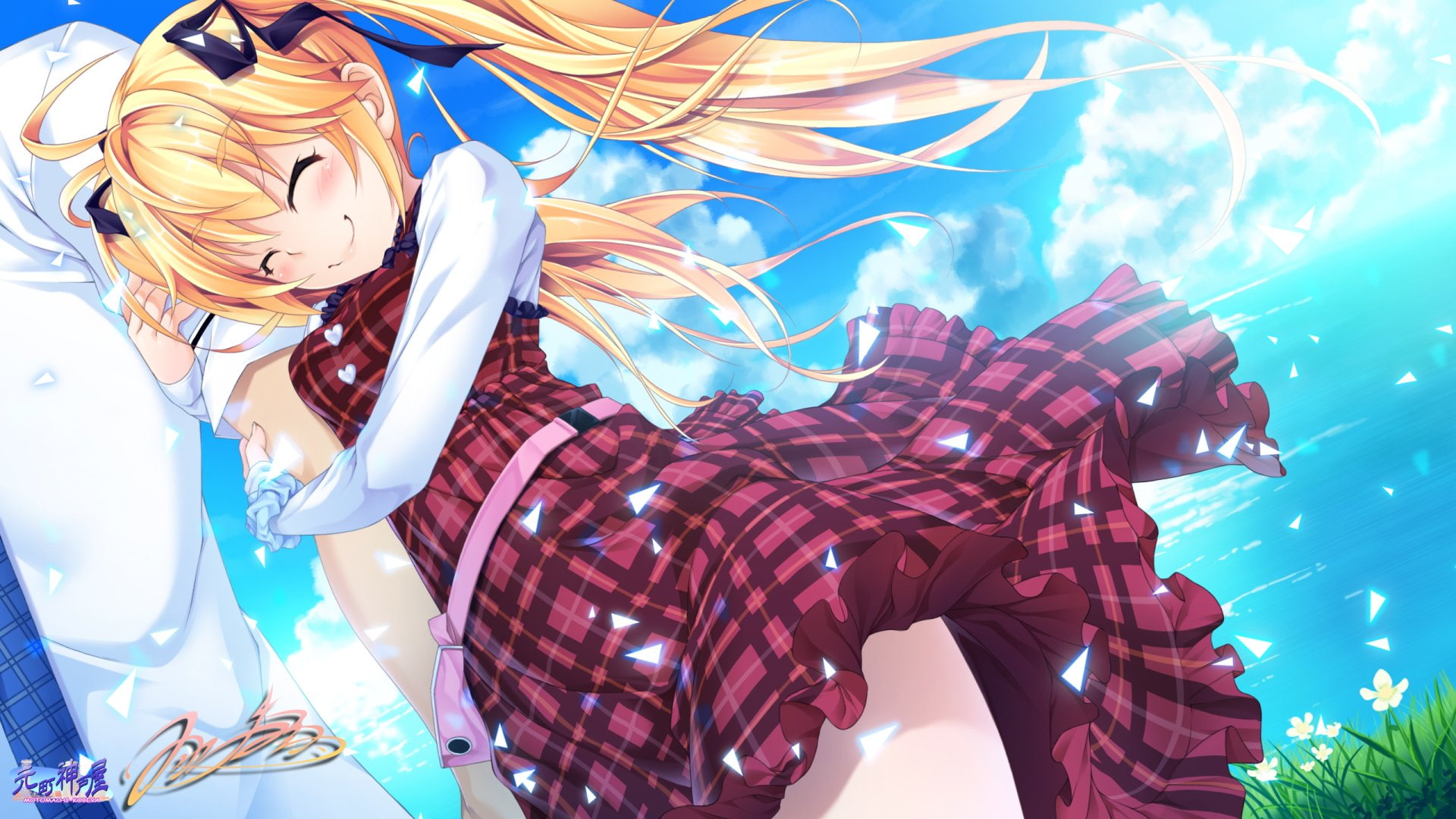 lifestyles, 1080P, young adult, women, Grisaia No Kajitsu, emotion, indoors, Anime, beauty, beautiful people, happiness, hair, casual clothing, beautiful woman, HD Wallpaper