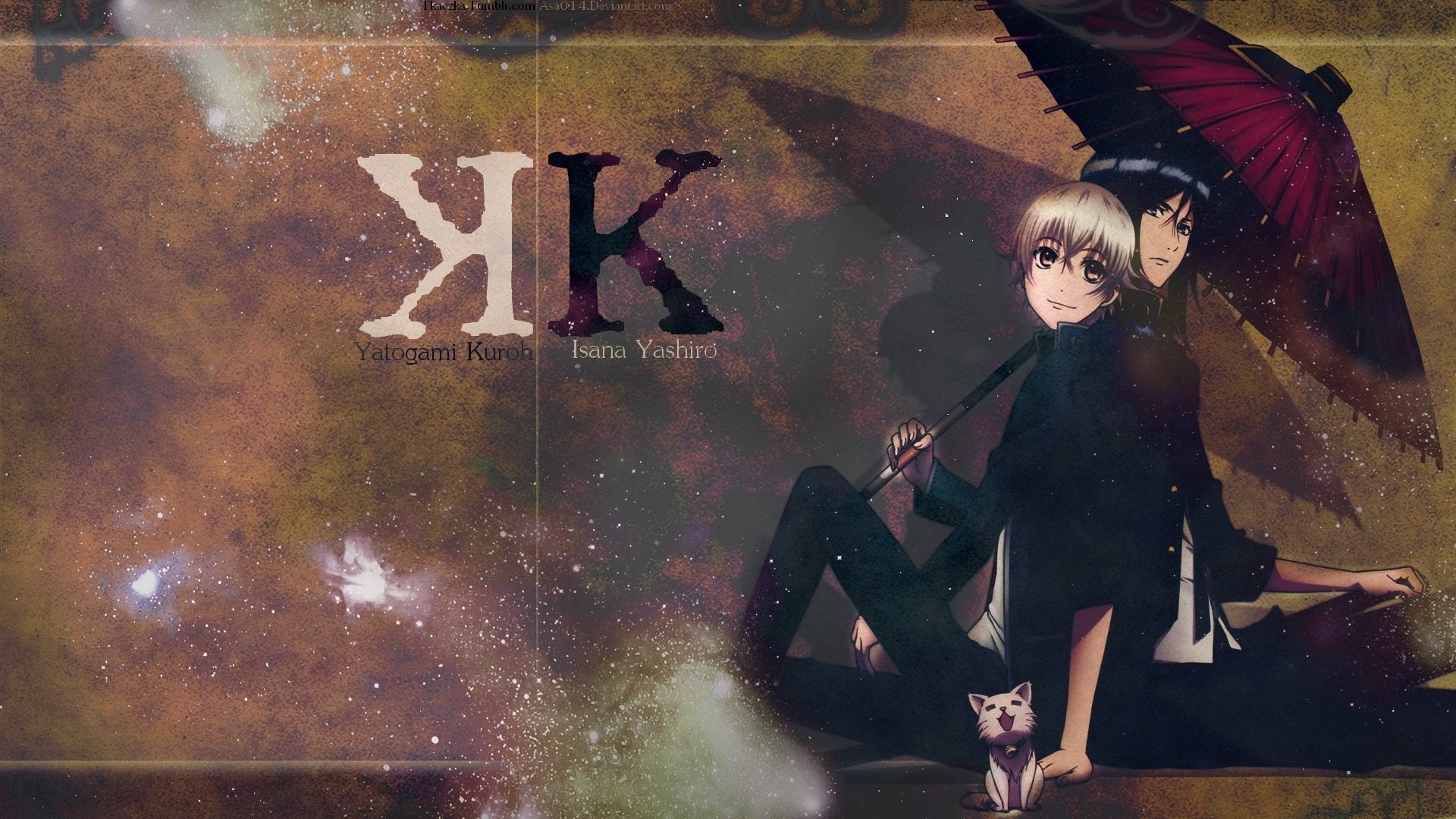 1080P, Anime, K Project, Yashiro Isana, Kuroh Yatogami, HD Wallpaper