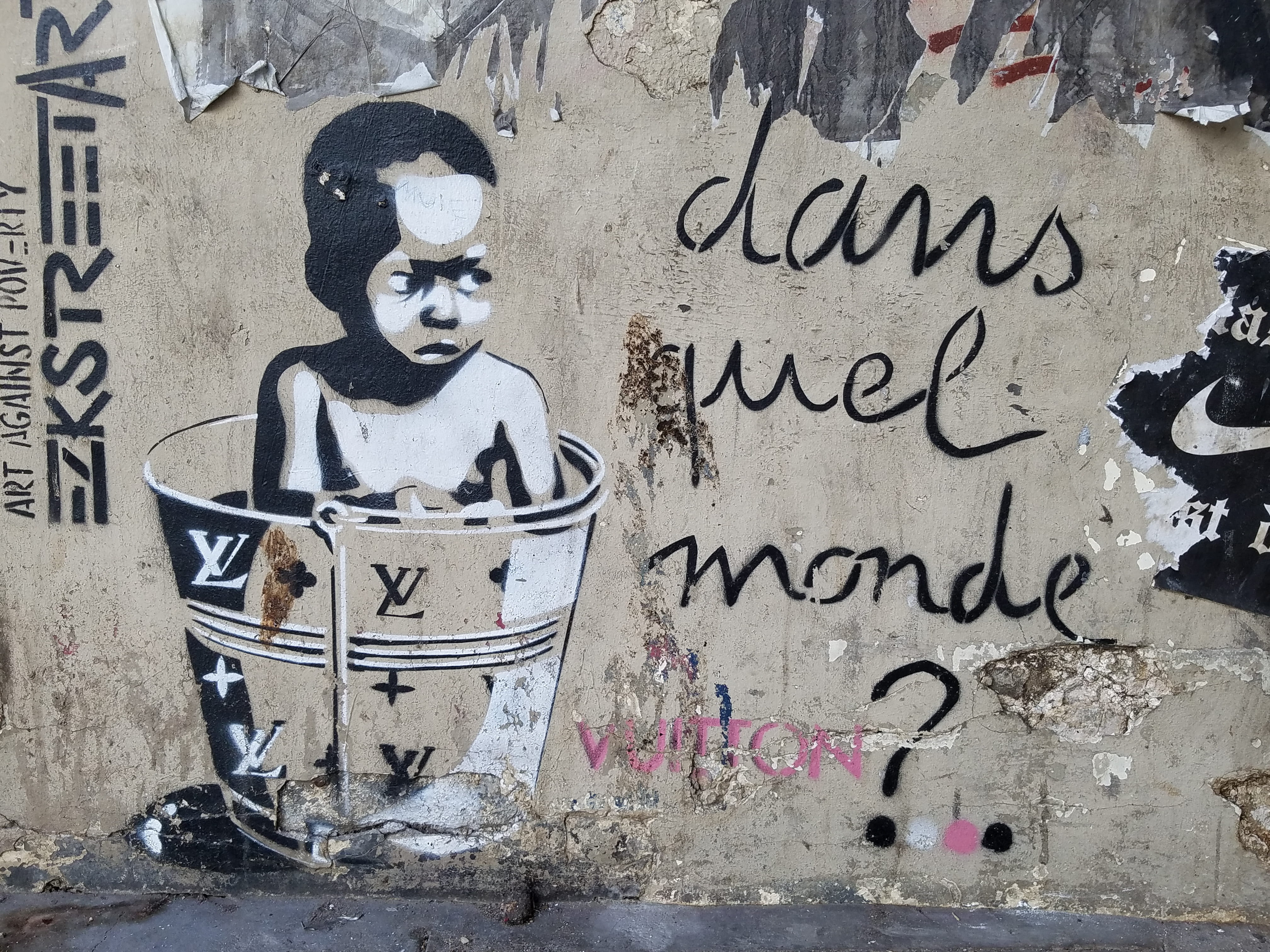 poster, creativity, sitting, sculpture, 4K, street art, handwriting, cup, art, craft, archaeology, coffee cup, art and craft, wall - building feature, HD Wallpaper