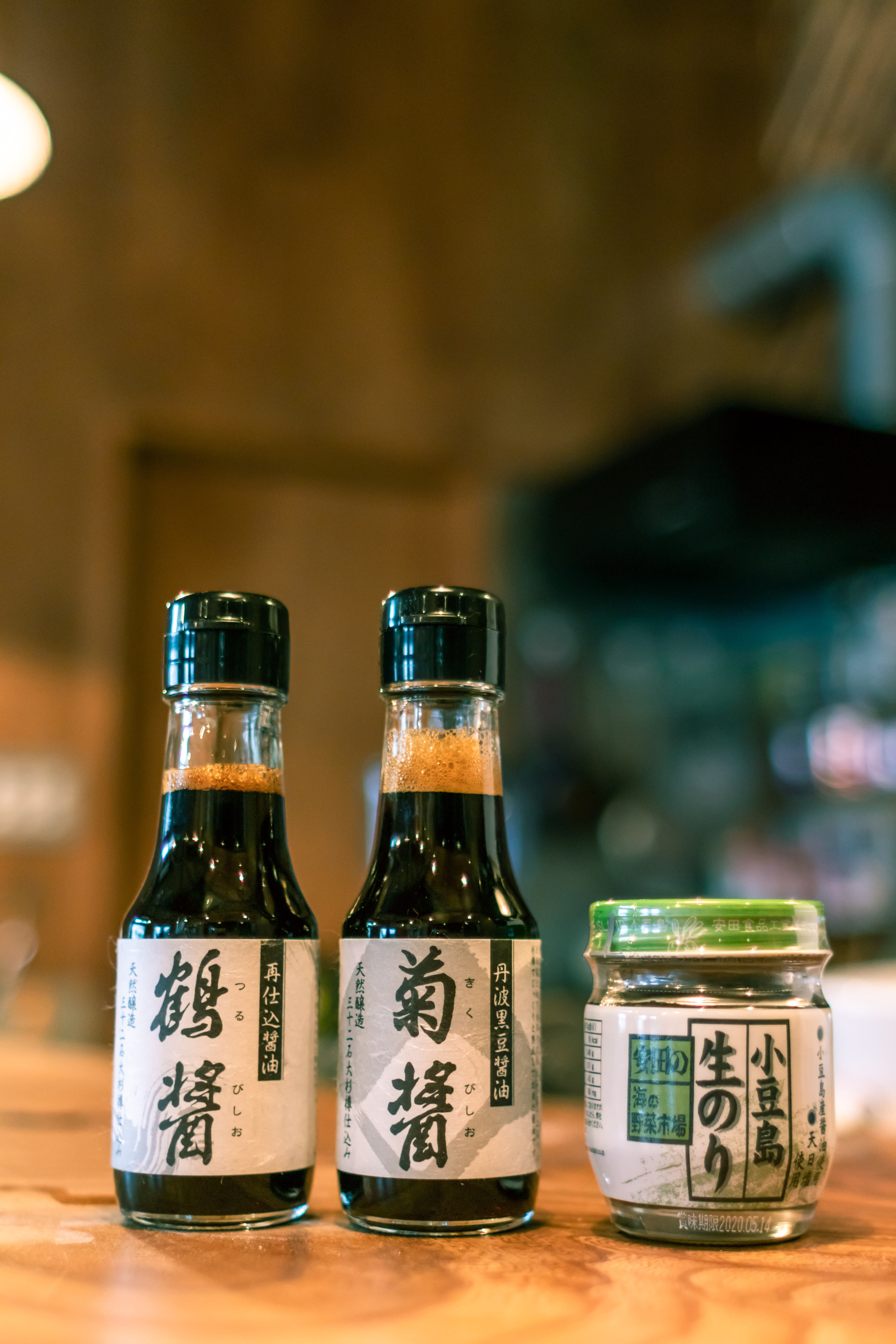 wood - material, alcohol, close-up, text, side by side, sake, temple, beer, relish, food and drink, choice, beverage, architecture, western script, table, Phone HD Wallpaper