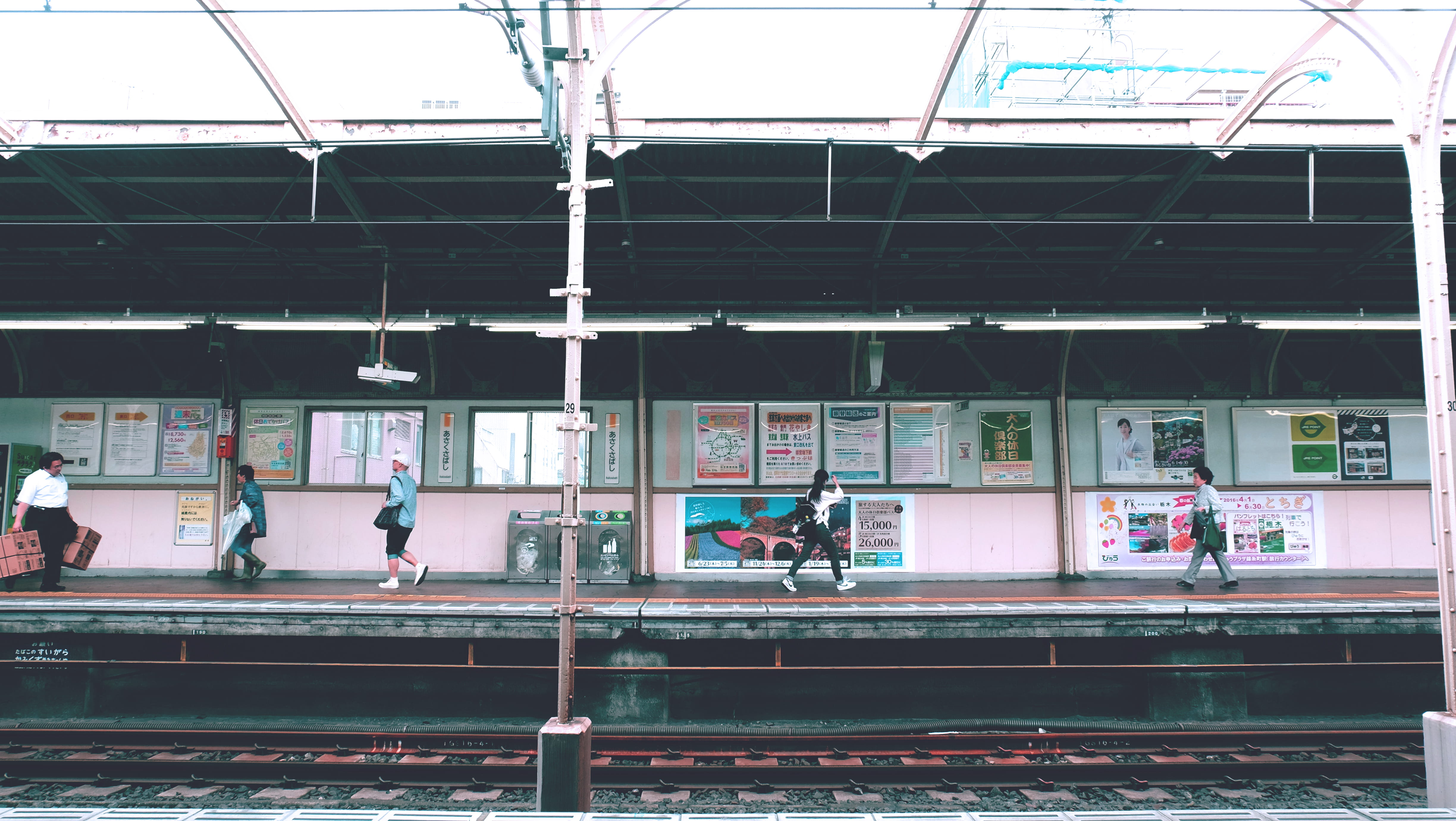asakusabashi station, transportation, men, mode of transportation, 4K, people, architecture, railroad station, built structure, city, railroad, taitō-ku, HD Wallpaper