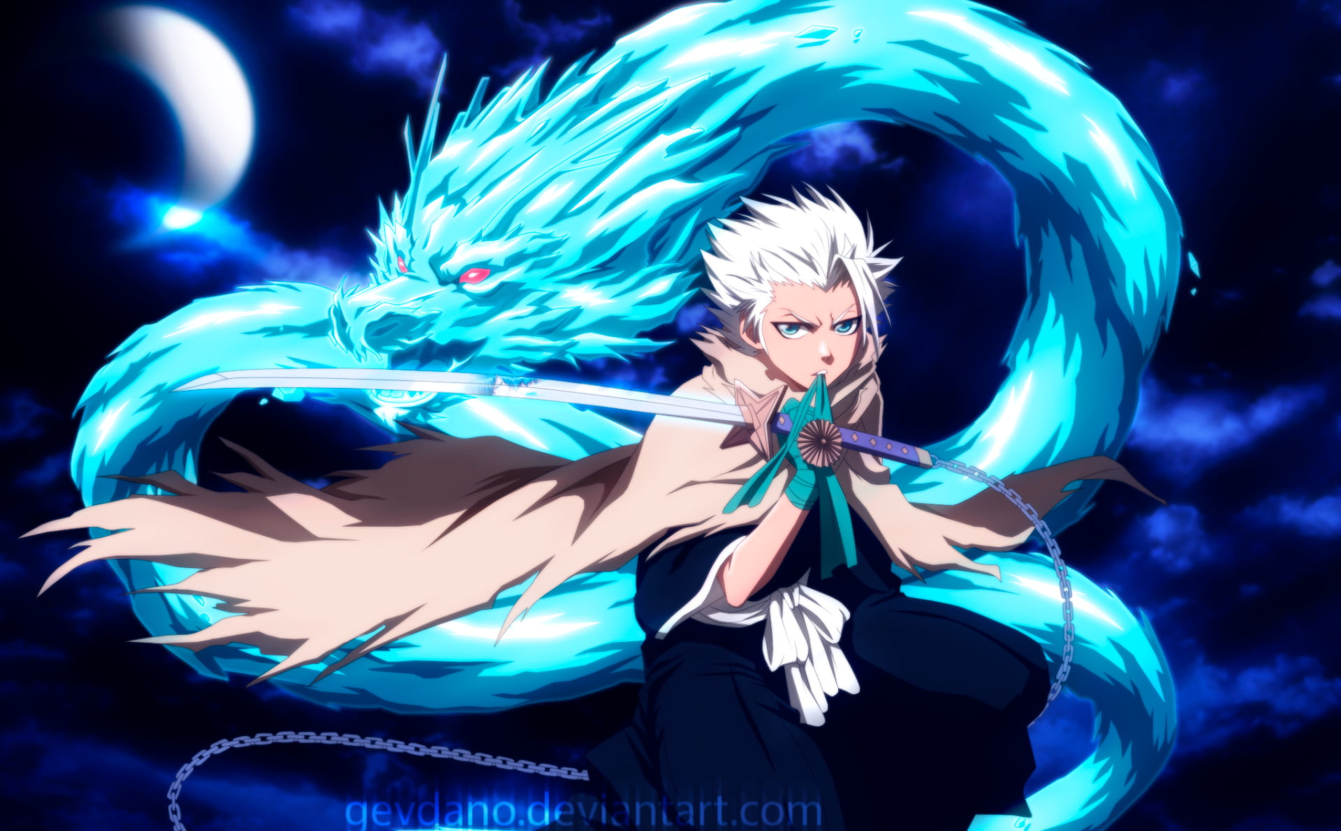 1080P, Bleach, Tōshirō Hitsugaya, HD Wallpaper