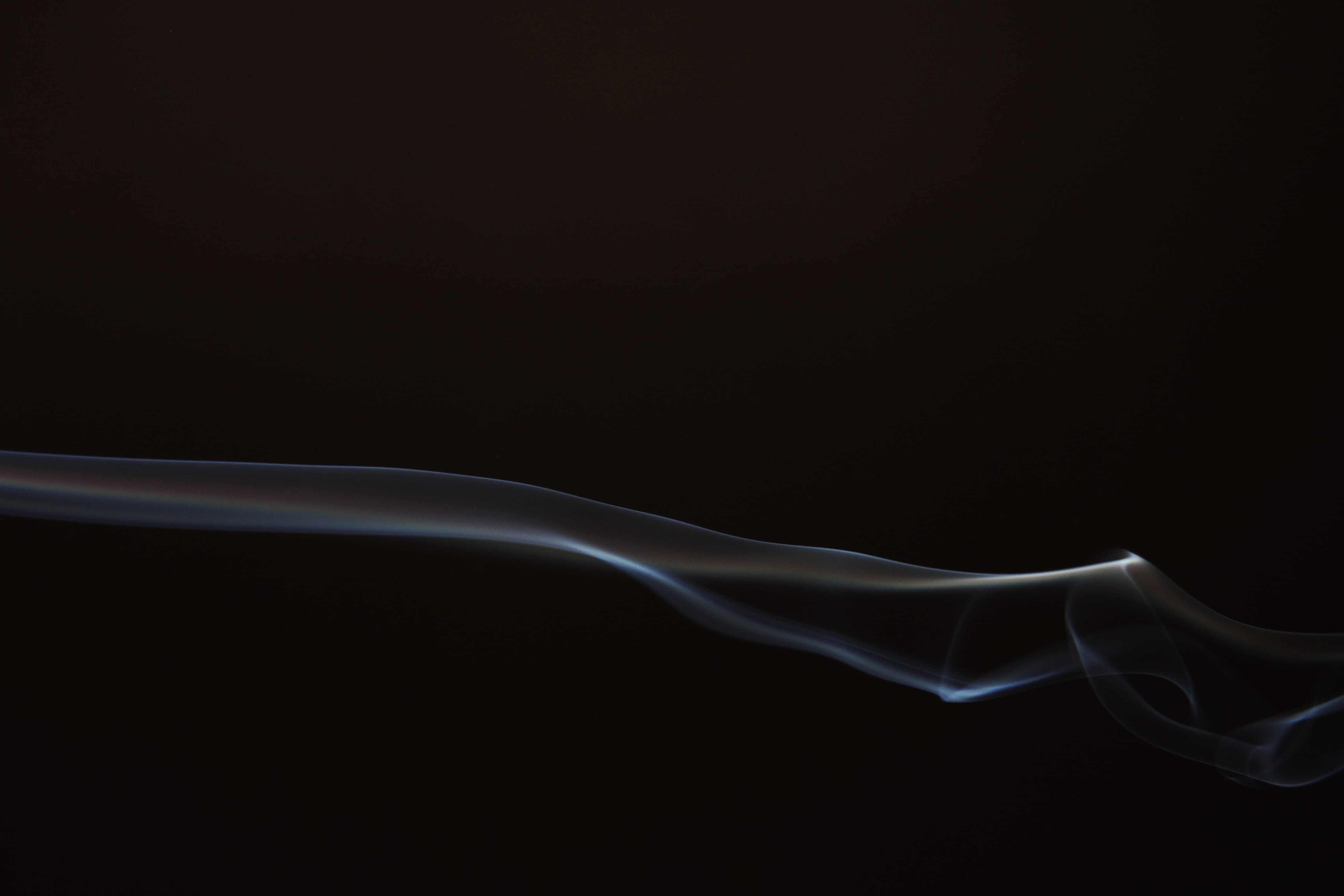 smoke - Physical Structure, color Image, white, softness, rauch, copy Space, curve, 4K, abstract, creative, backgrounds, motion, pattern, minimal, simple, HD Wallpaper