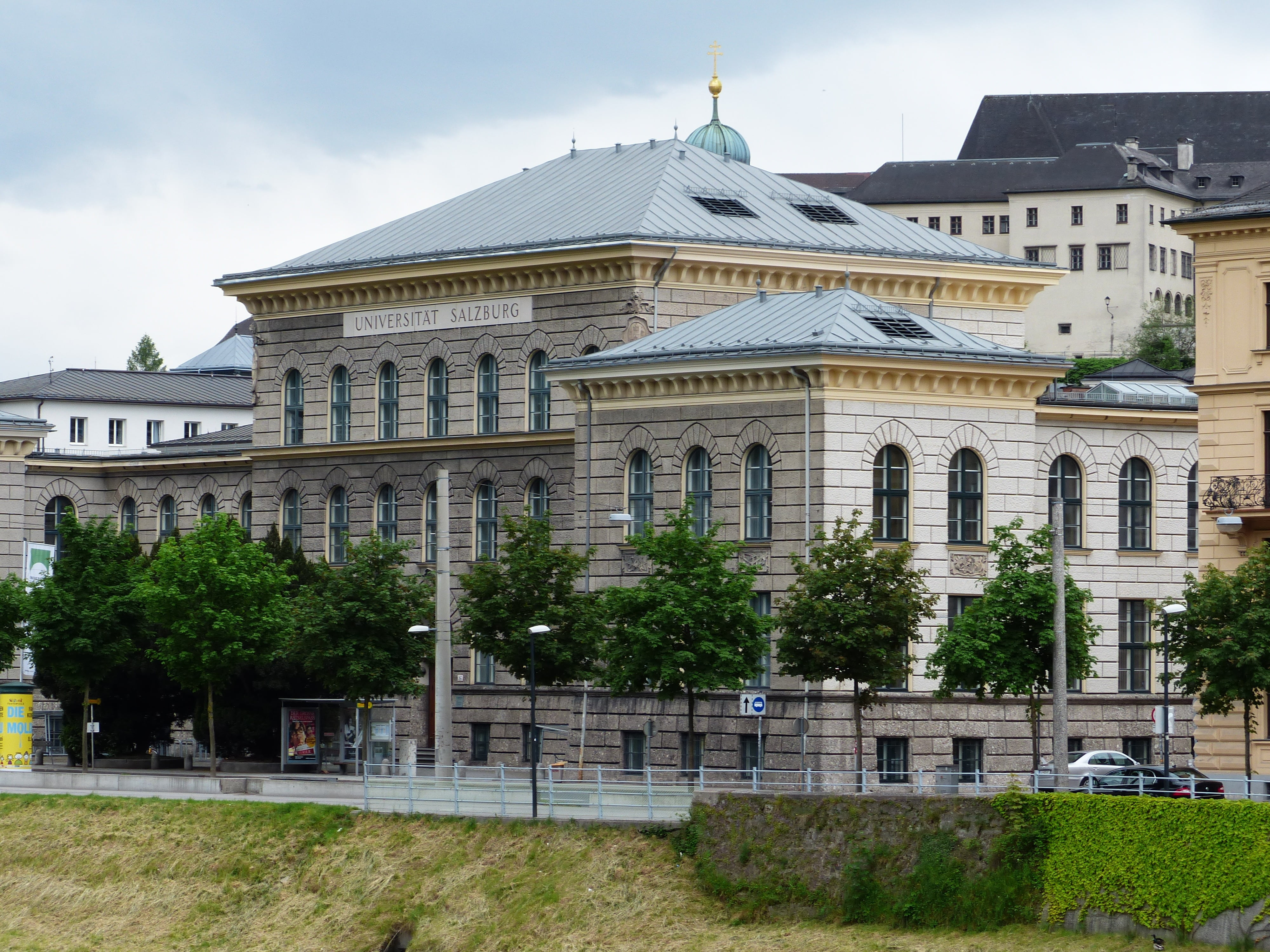 building Exterior, famous Place, the past, day, government, belief, architecture, university of salzburg, travel, history, nature, tree, religion, salzburg, HD Wallpaper