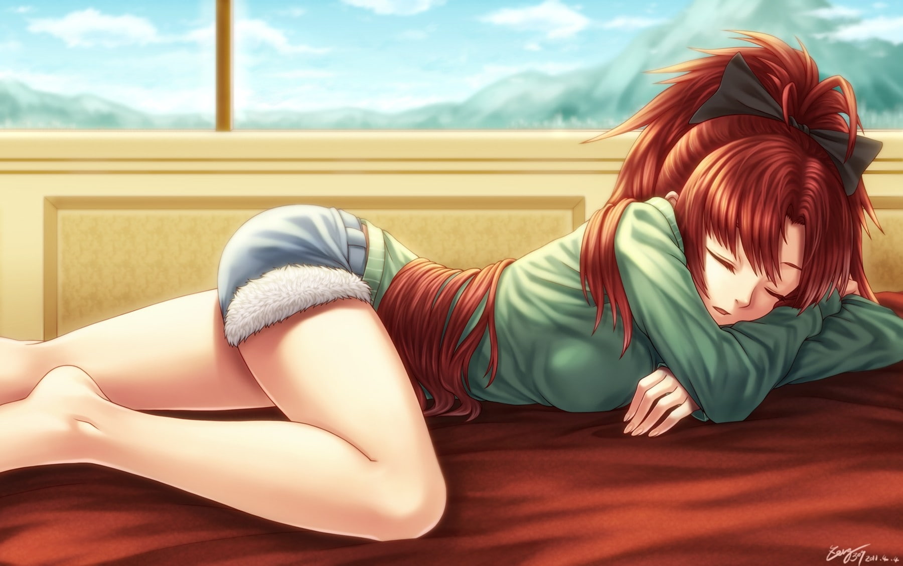soft, x, girls, shading, anime, 720P, sumaga, art, soft shading, hot, hd, HD Wallpaper