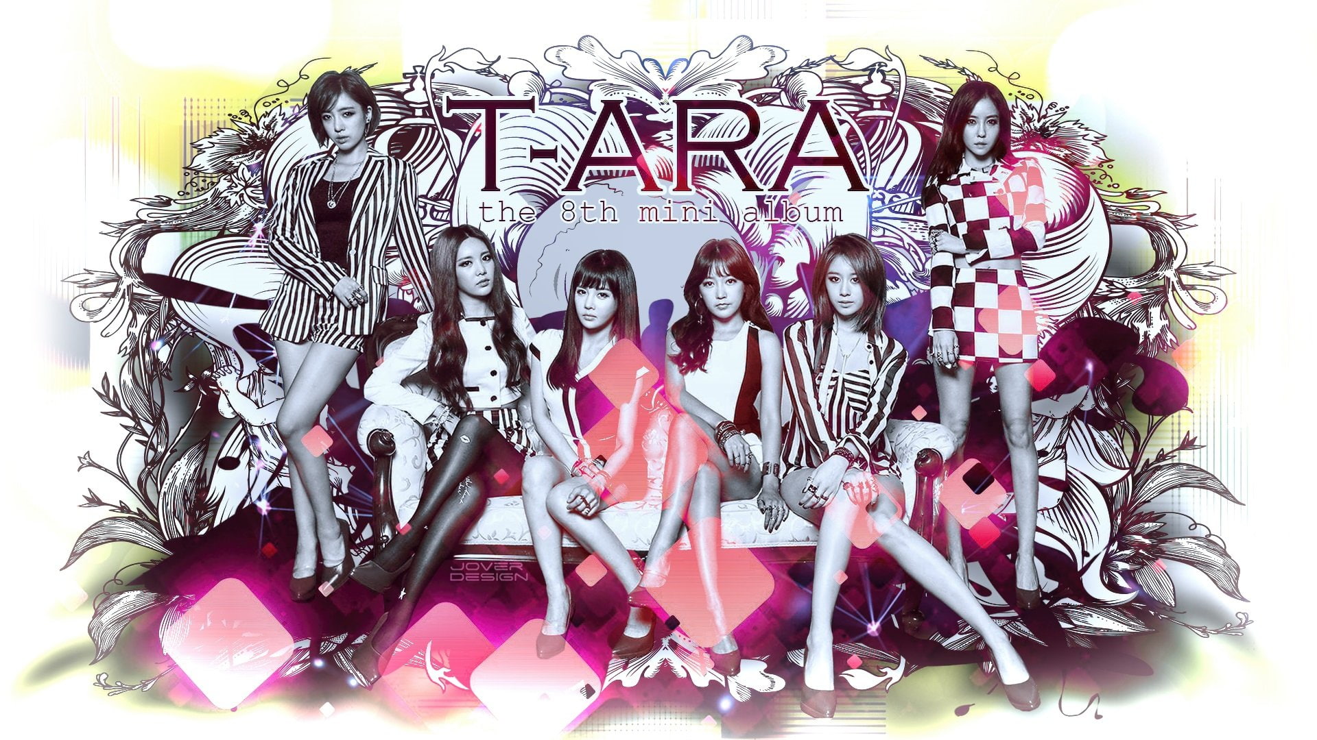 pop, t ara, kpop, k pop, tiara, electropop, tara, 1080P, r b, HD Wallpaper