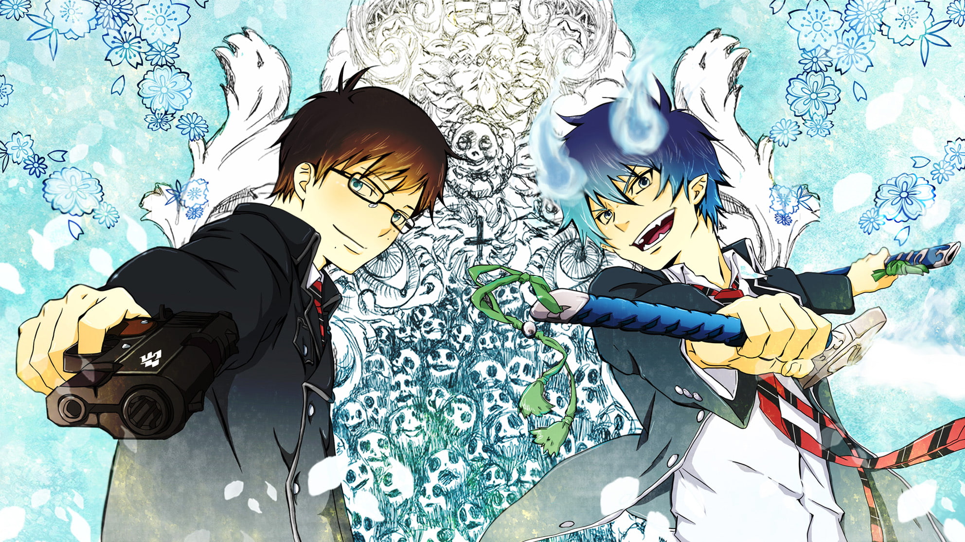 ao no exorcist, exorcist, 1080P, HD Wallpaper