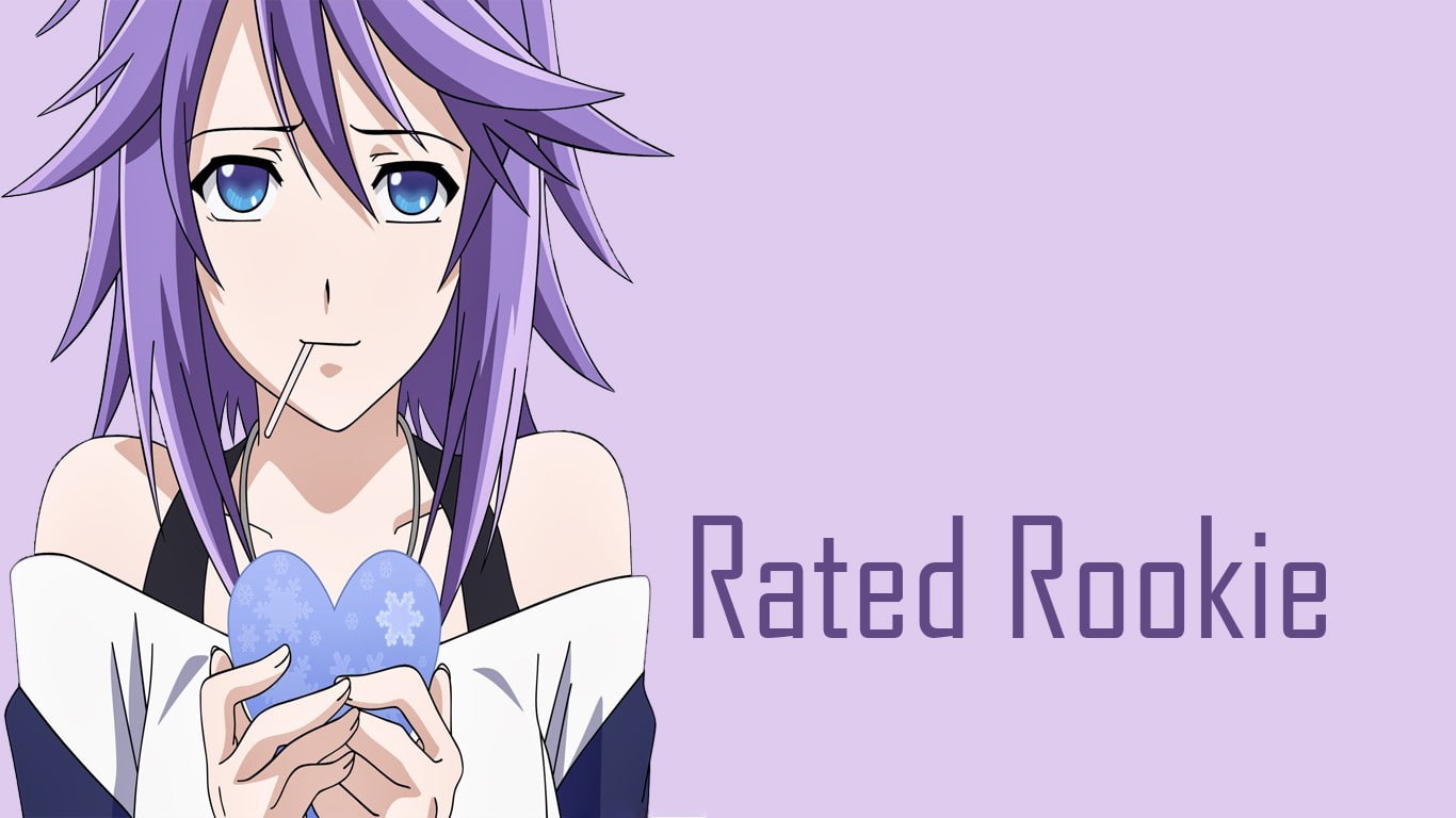 front view, blue, Rosario + Vampire, western script, purple, communication, women, indoors, studio shot, representation, adult, art and craft, close-up, HD Wallpaper