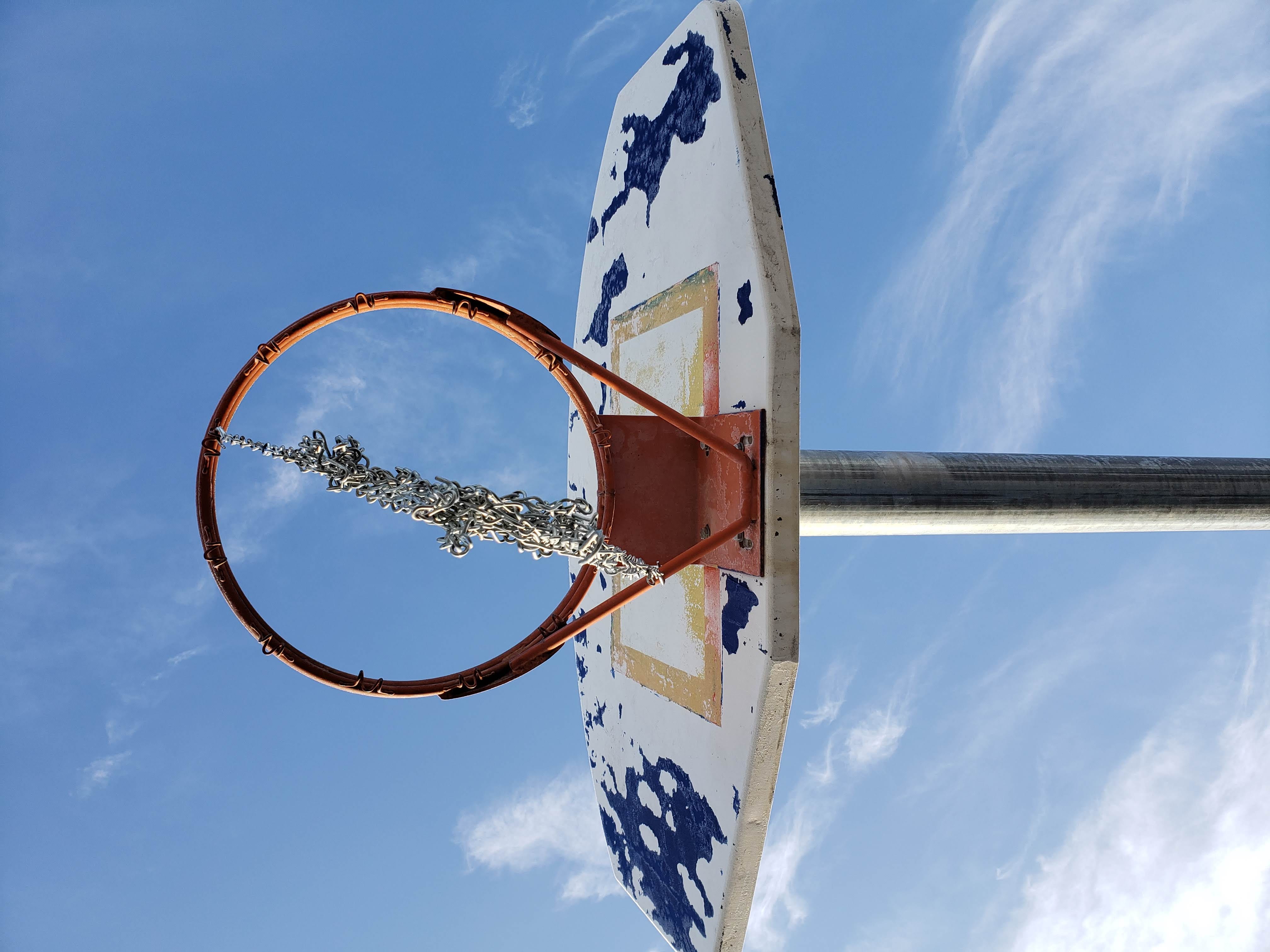 geometric shape, circle, team, hole, text, photography, reflection, low, preston, basketball hoop, angle, 4K, cloud - sky, built structure, 450 e 800 s, HD Wallpaper
