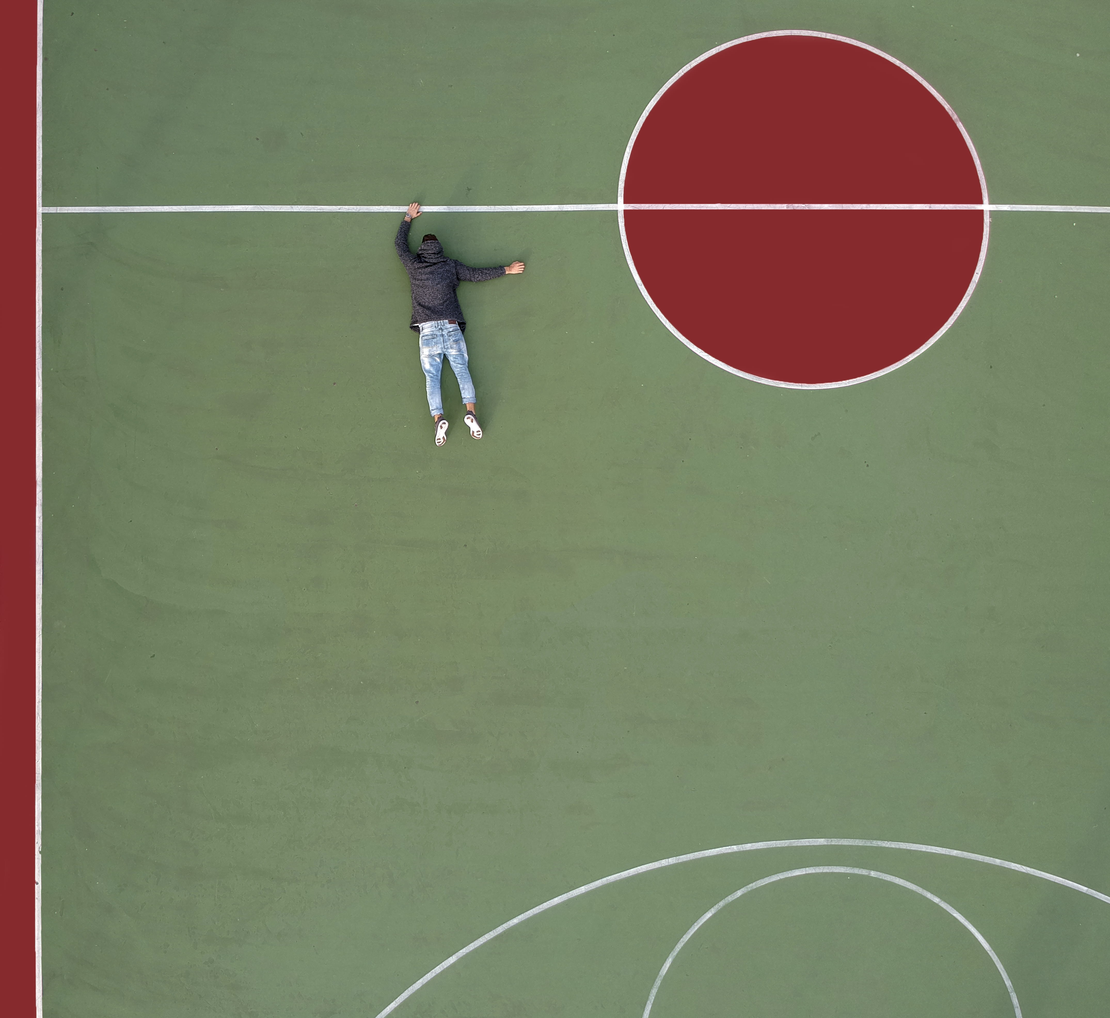 athina, shape, day, playing, ball, court, green color, competition, sports equipment, men, passov 22, skill, real people, tennis, lifestyles, one person, HD Wallpaper