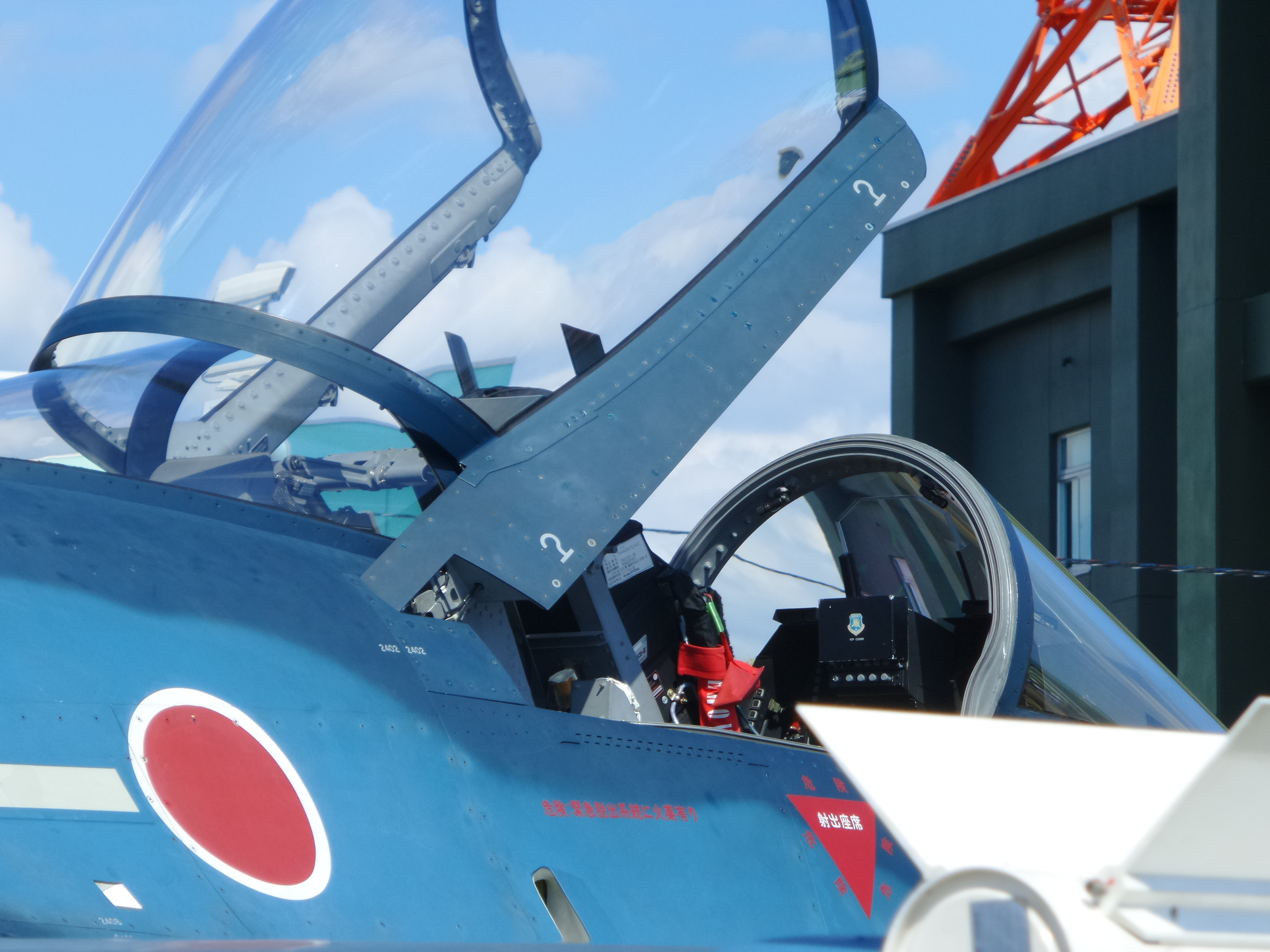 machinery, aircraft, red, land vehicle, air, close-up, japan, jet, propeller, army, plane, no people, built structure, cockpit, blue, transportation, mode of transportation, HD Wallpaper