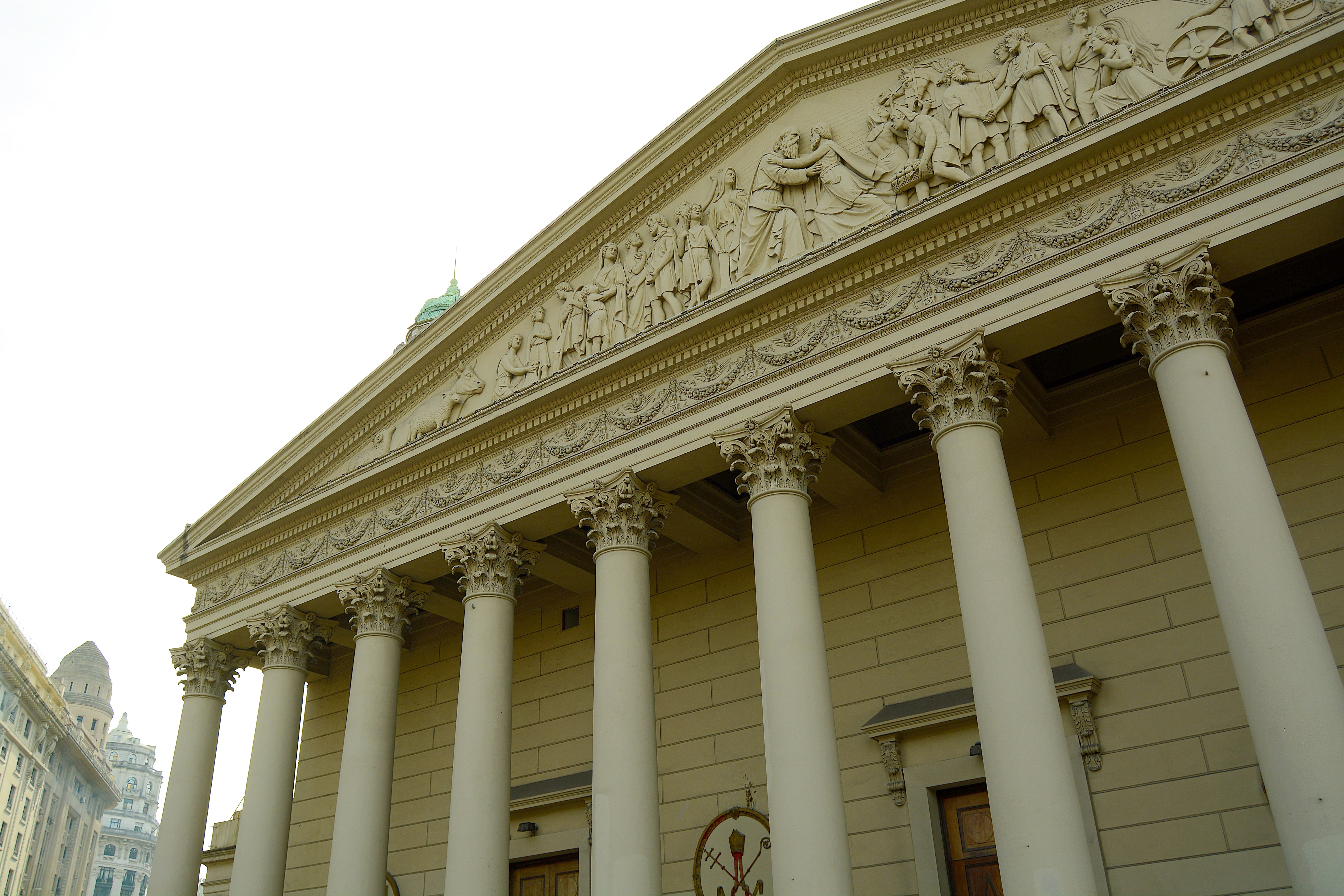 built structure, architecture, colonnade, nature, government, neo-classical, text, no people, history, building exterior, travel destinations, the past, HD Wallpaper