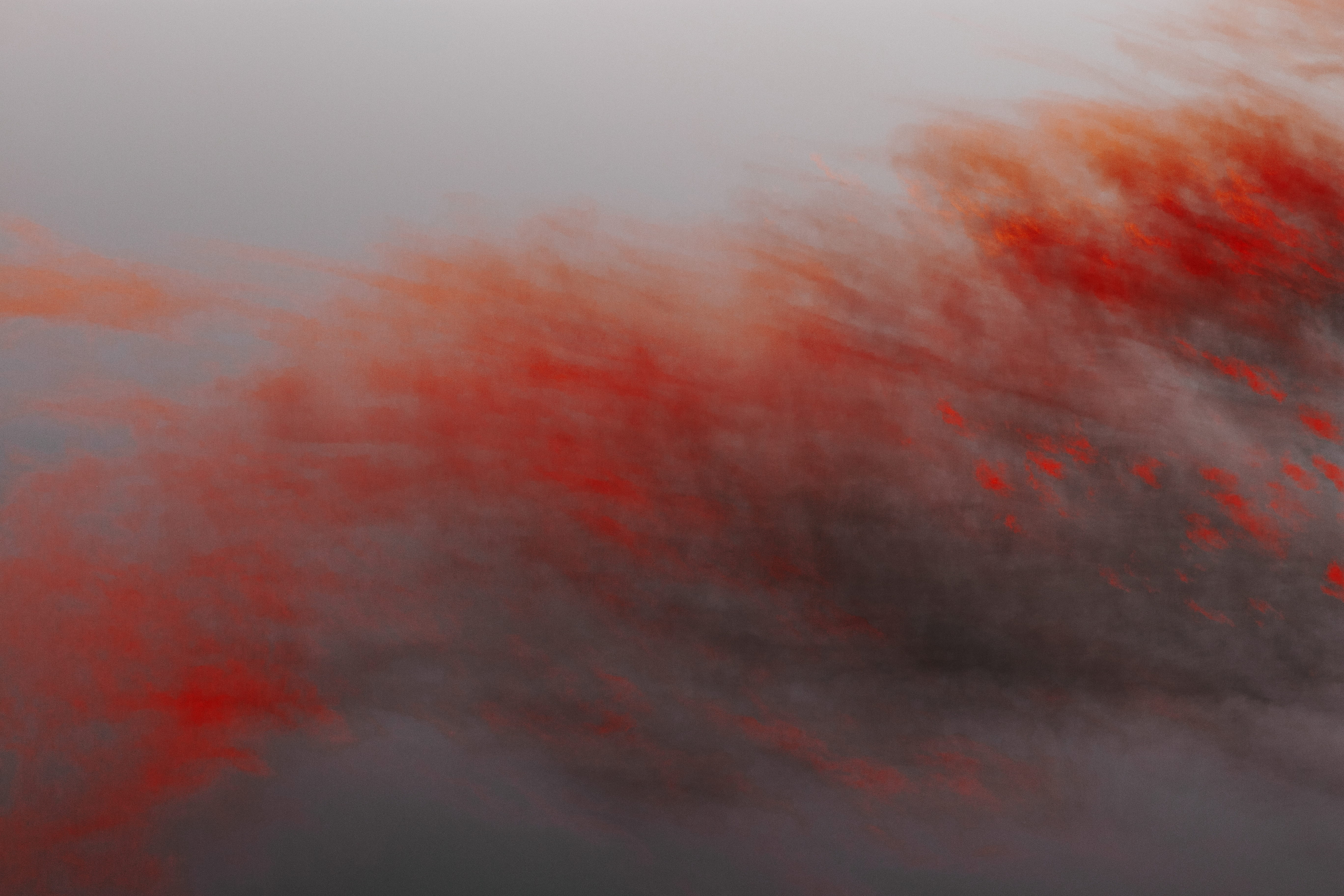 nature, tranquility, orange color, picture, copy space, creativity, smog, full frame, gray, fluf, sky, long exposure, communication, watercolor painting, HD Wallpaper