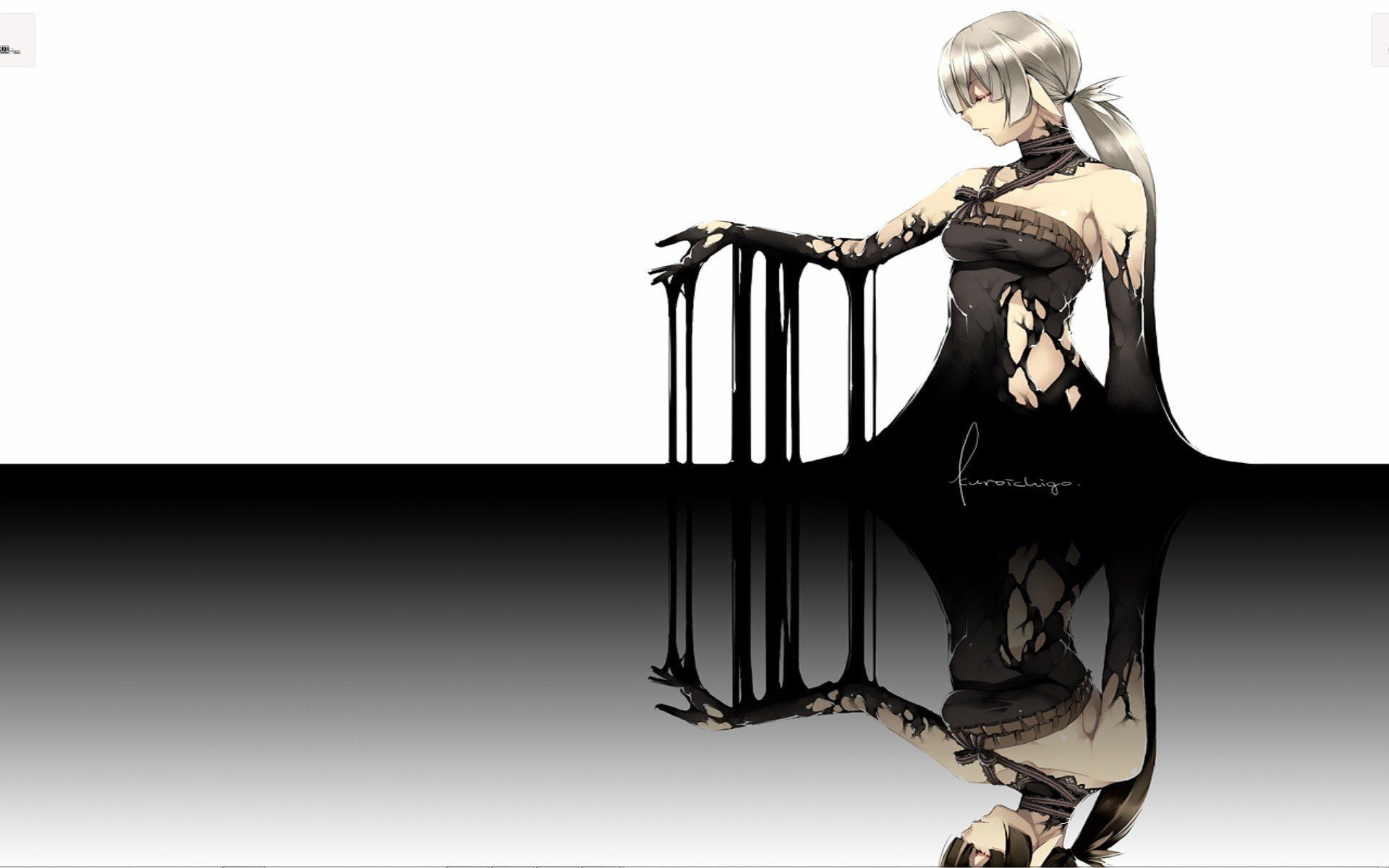 1080P, reflection, witch elf, HD Wallpaper