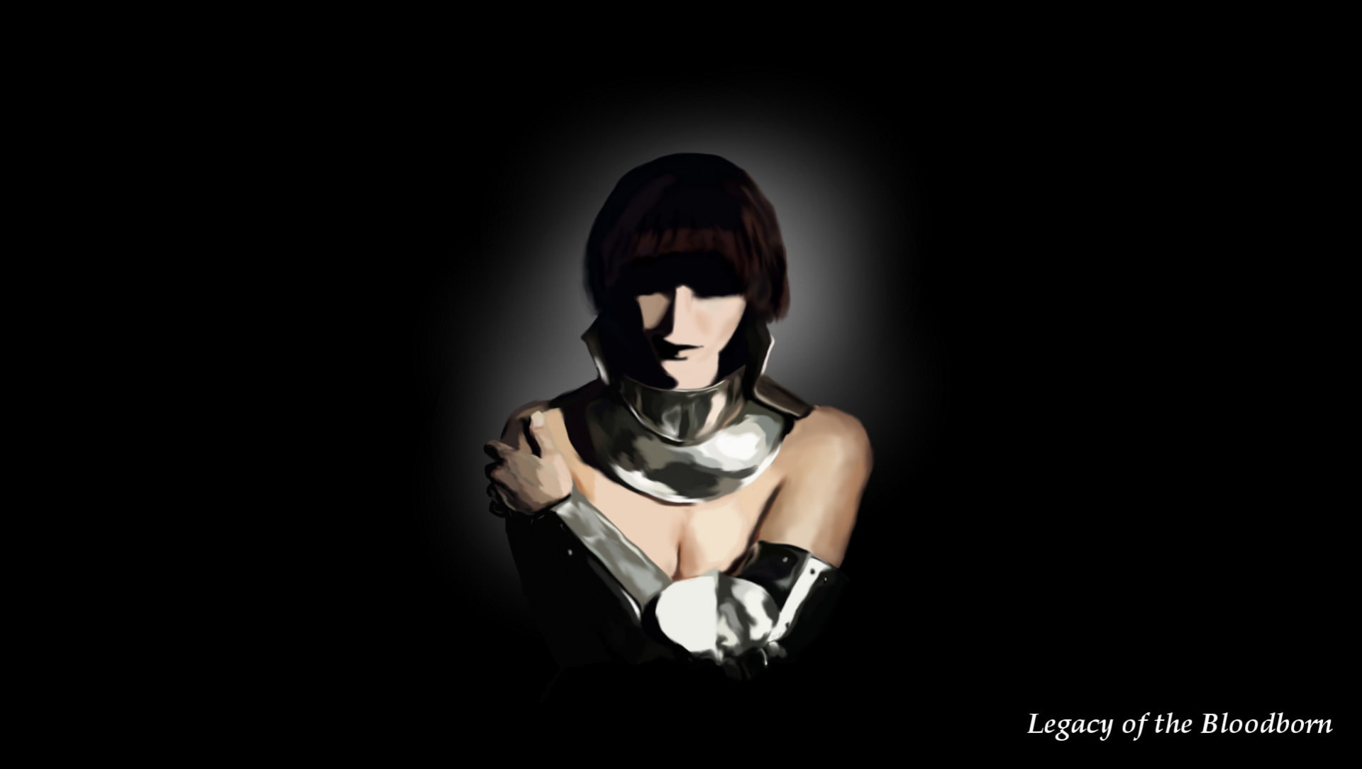 Woman, Witch, Women, Pretty, Elf, Dark, Girl, 1080P, Artistic, Armor, HD Wallpaper