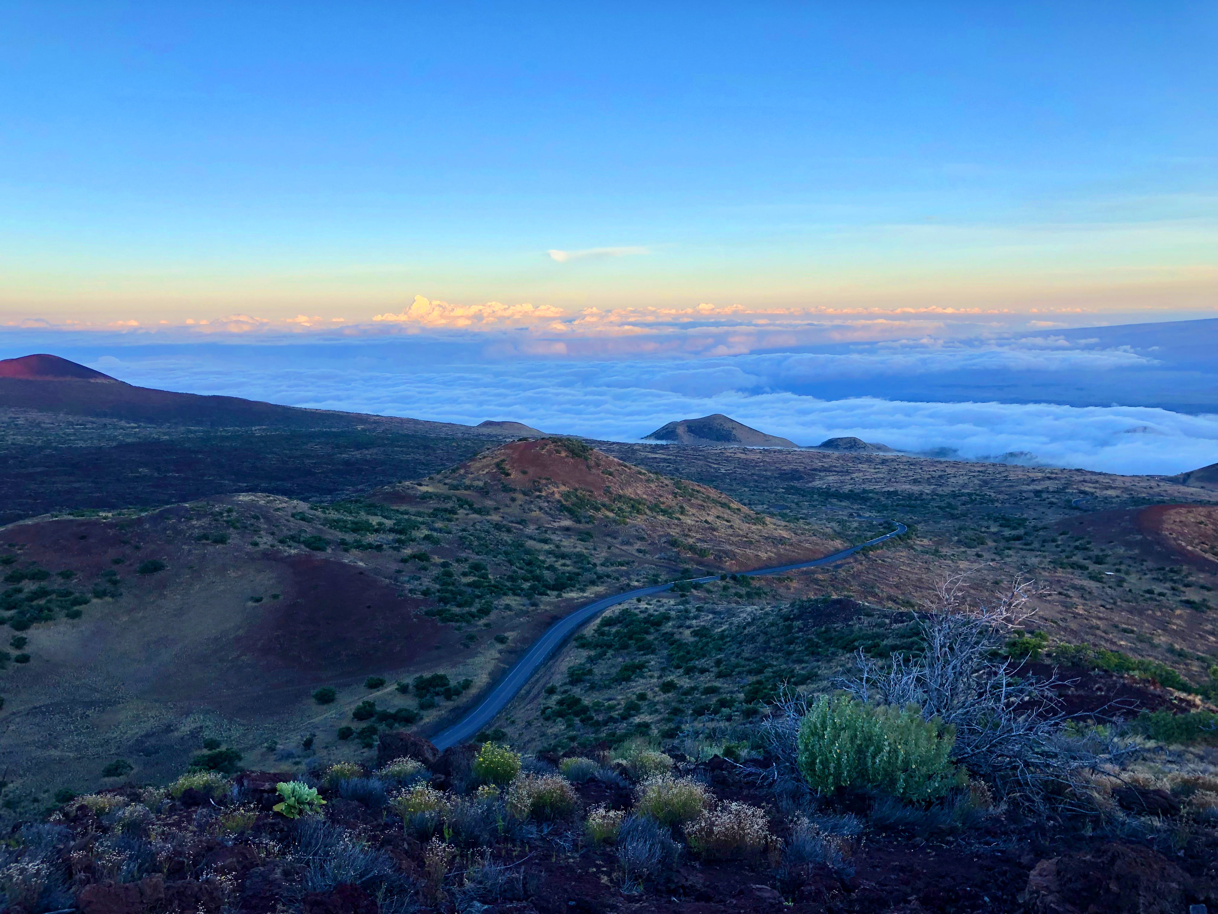 no people, high angle view, Sunrise, cloud - sky, tranquility, nature, mountain range, outdoors, 4K, tranquil scene, Sunset, Wild, beauty in nature, remote, HD Wallpaper