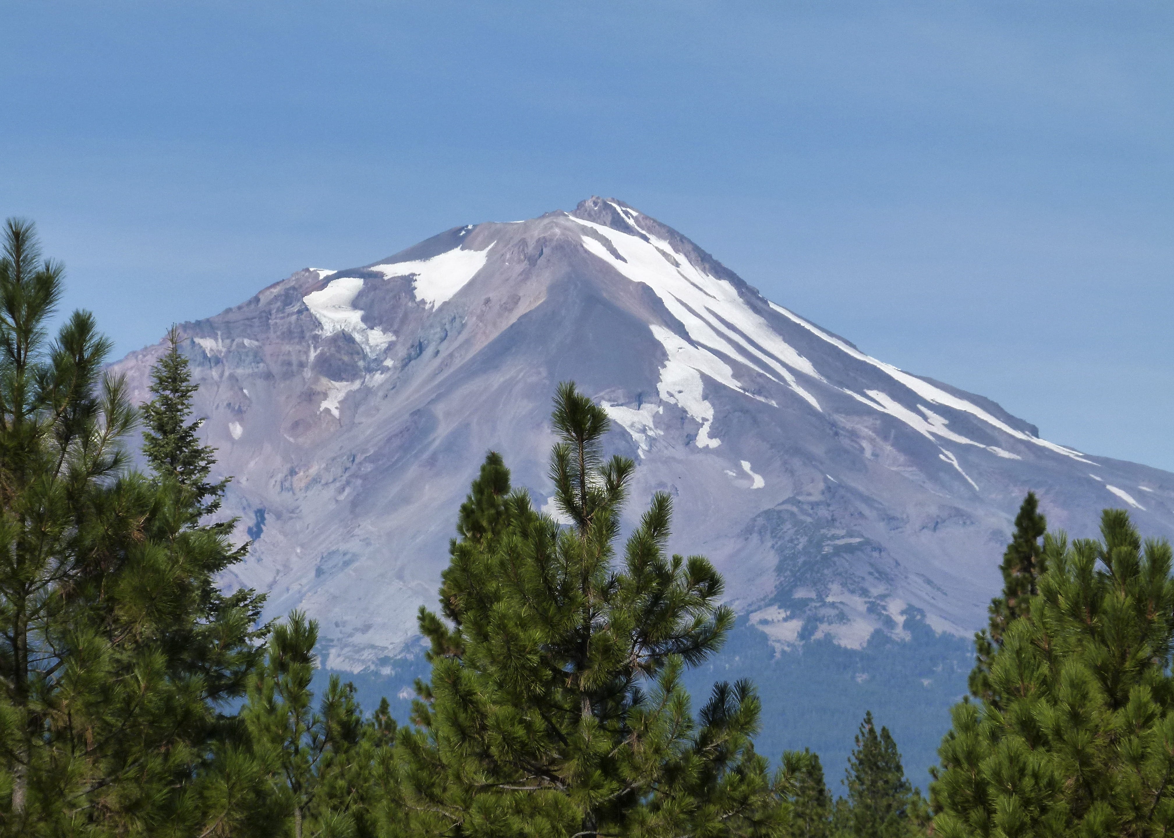 no people, shasta, klamath mountain range, tree, plant, usa, scenics - nature, landscape, winter, sky, county, tranquil scene, nature, california, siskiyou, HD Wallpaper