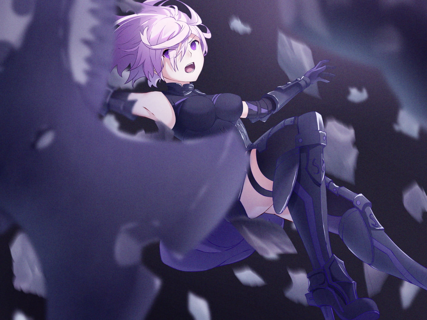 anime girls, Mash Kyrielight, anime, Fate/Grand Order, yama (artist), 720P, HD Wallpaper