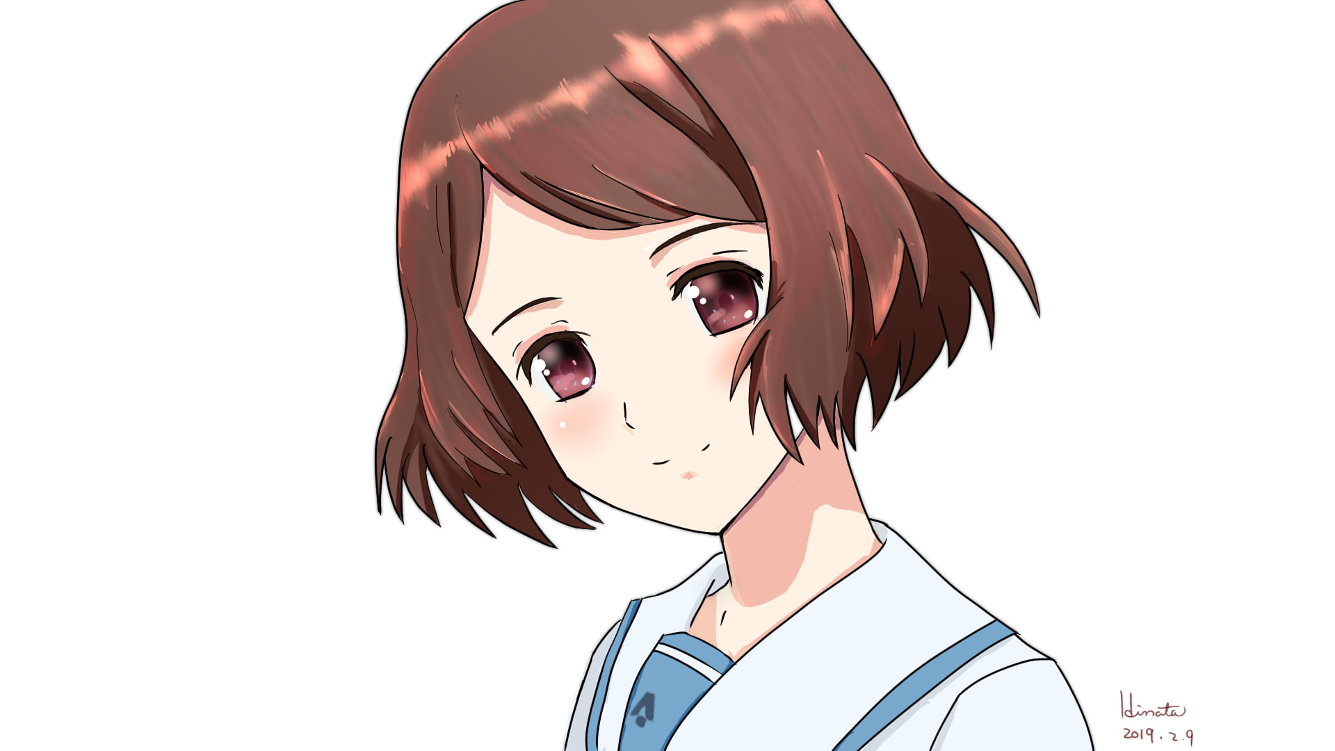 1080P, Anime, Sakurada Reset, Misora Haruki, HD Wallpaper