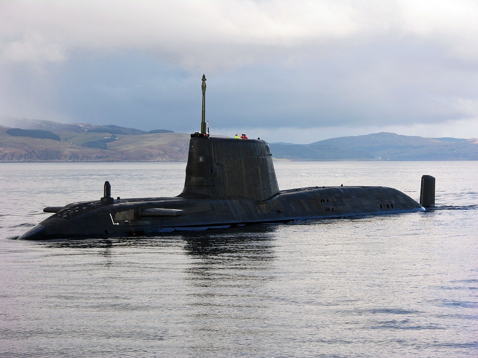 Submarine, HMS Astute (S119), 720P, Warships, Warship, HD Wallpaper