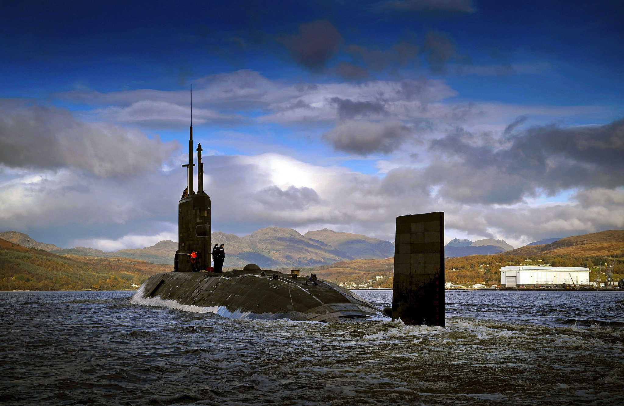 Trafalgar -class, underwater, (S93), atomic, boat, 1080P, HMS Triumph, type, HD Wallpaper