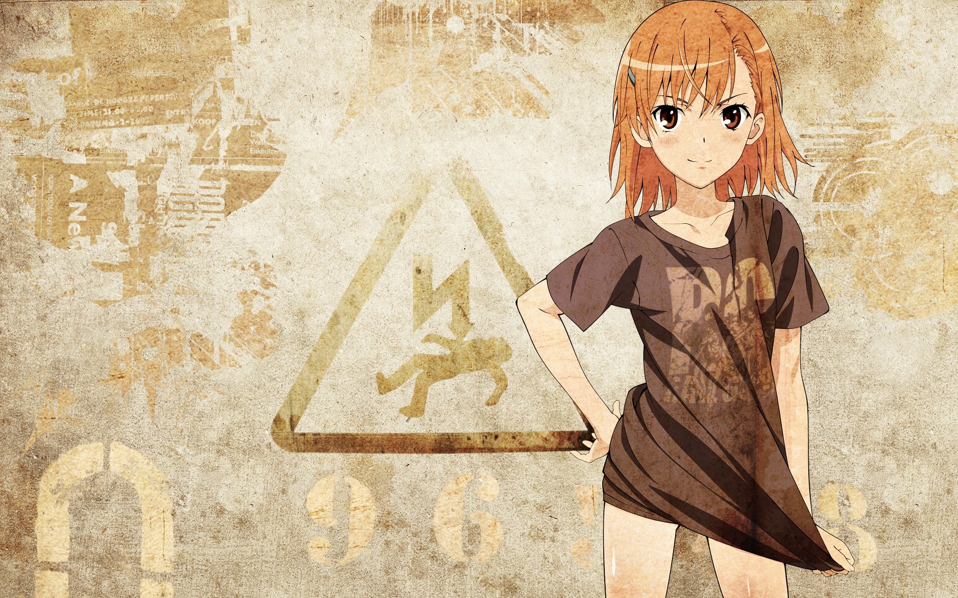 anime girls, anime, To aru Majutsu no Index, Misaka Mikoto, 1080P, To Aru Kagaku no Railgun, HD Wallpaper