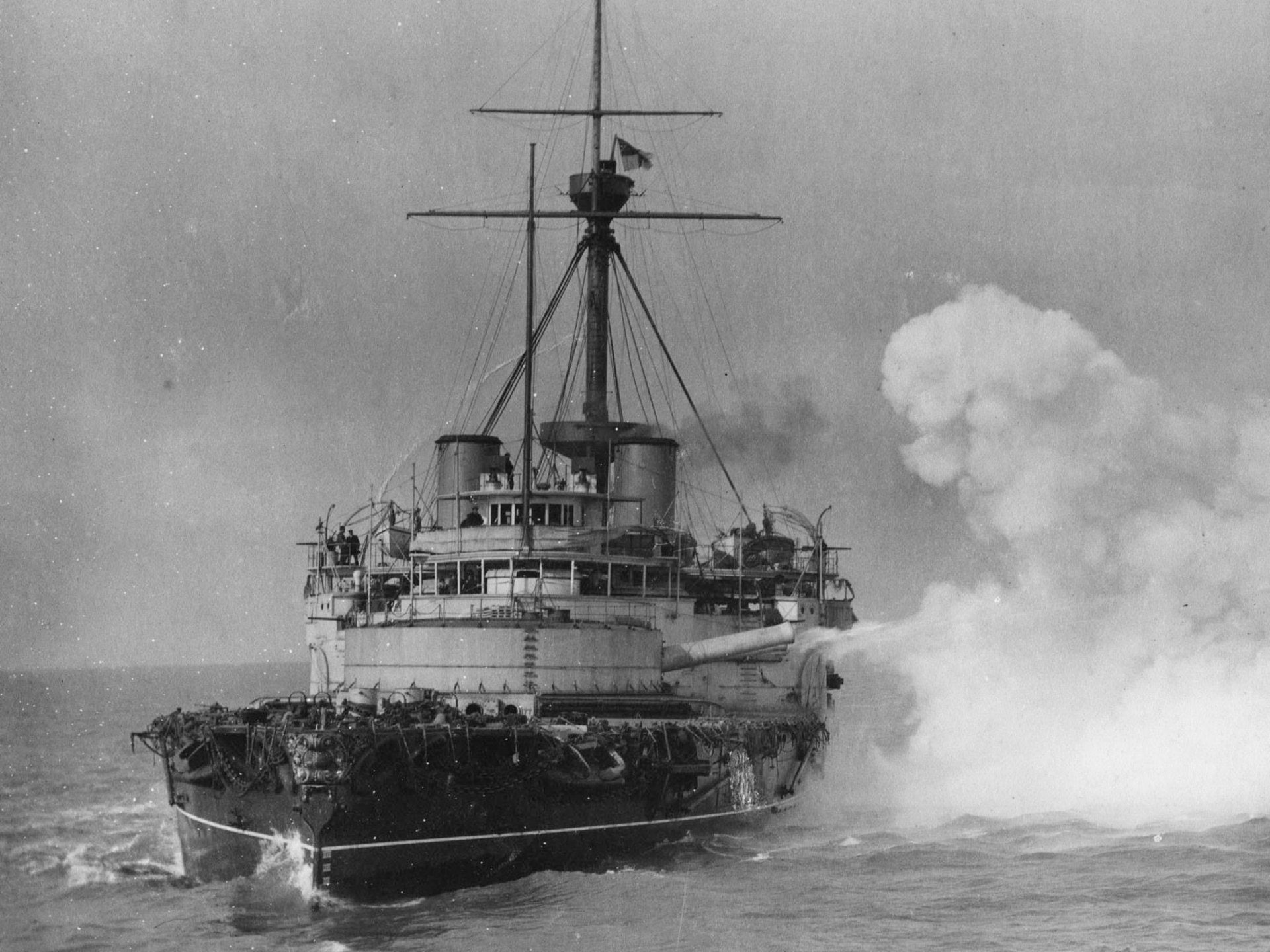 Royal Navy, 1080P, Battleship, Warships, HMS Victoria (1887), HD Wallpaper