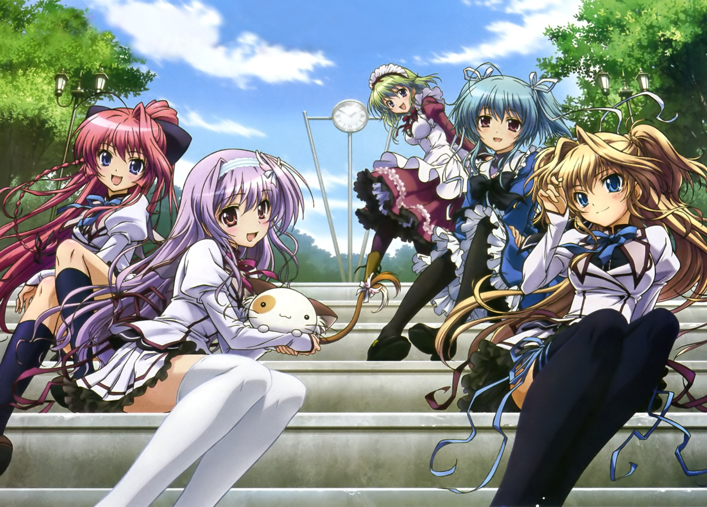 mashiroiro, sewell, pannya, airi, sena, sakuno, sana, tagme, 1080P, uryu, amaha, angelina, inui, nanatsu, symphony, miu, HD Wallpaper