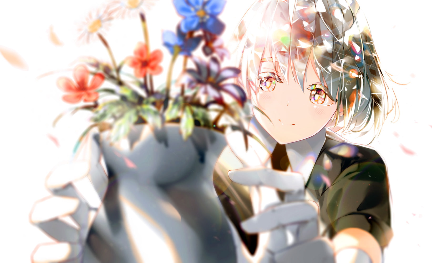 niii, konachan, anthropomorphism, com, diamond, 720P, 258602, kuni, (houseki, houseki, (memstapak), kuni), HD Wallpaper