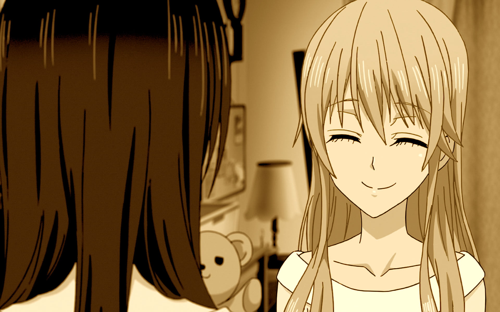 indoors, human representation, art and craft, Citrus (Anime), wall, day, no people, wood - material, Yuzu Aihara, built structure, craft, male likeness, HD Wallpaper