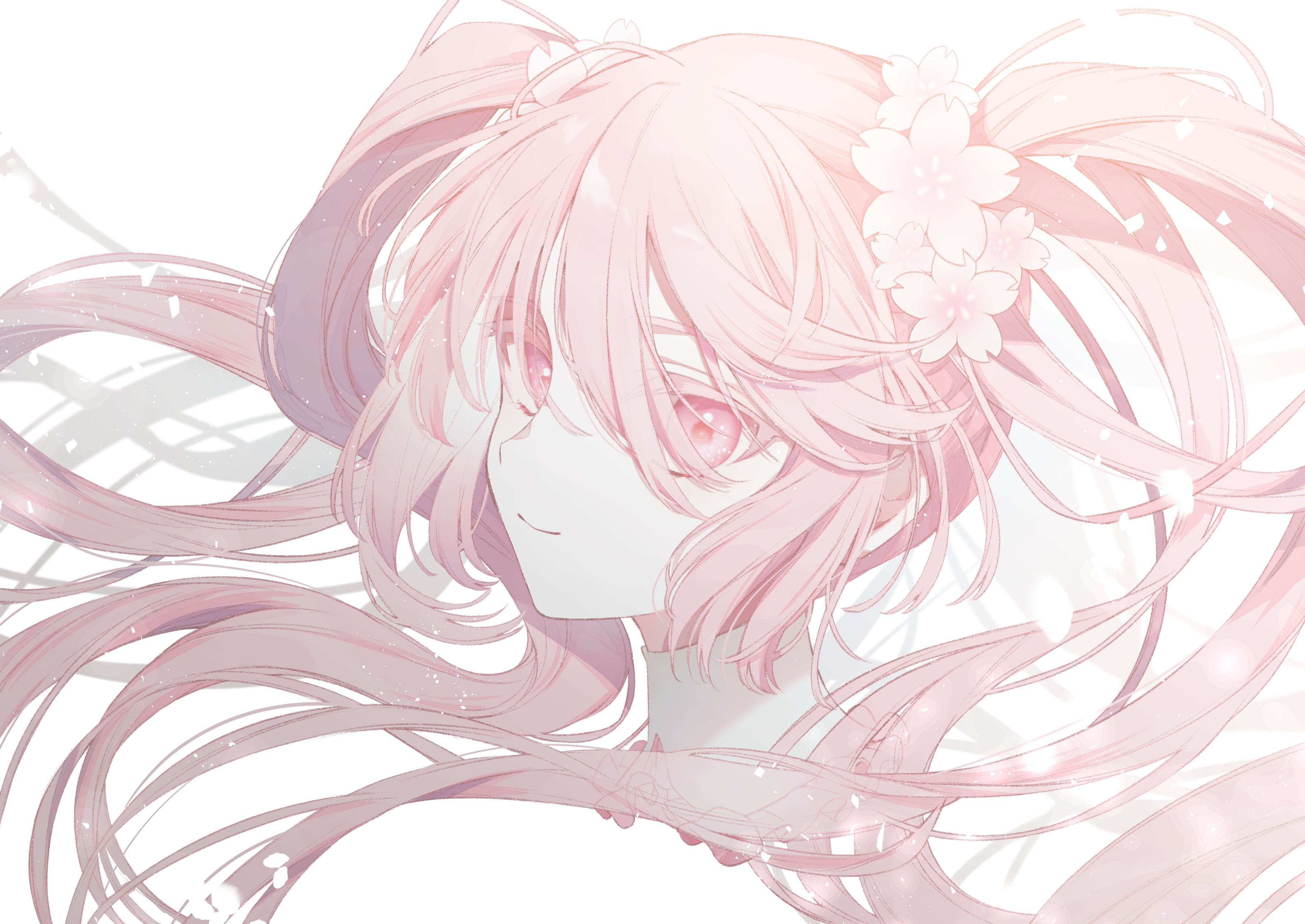 2K, Anime, Sakura Miku, Vocaloid, HD Wallpaper