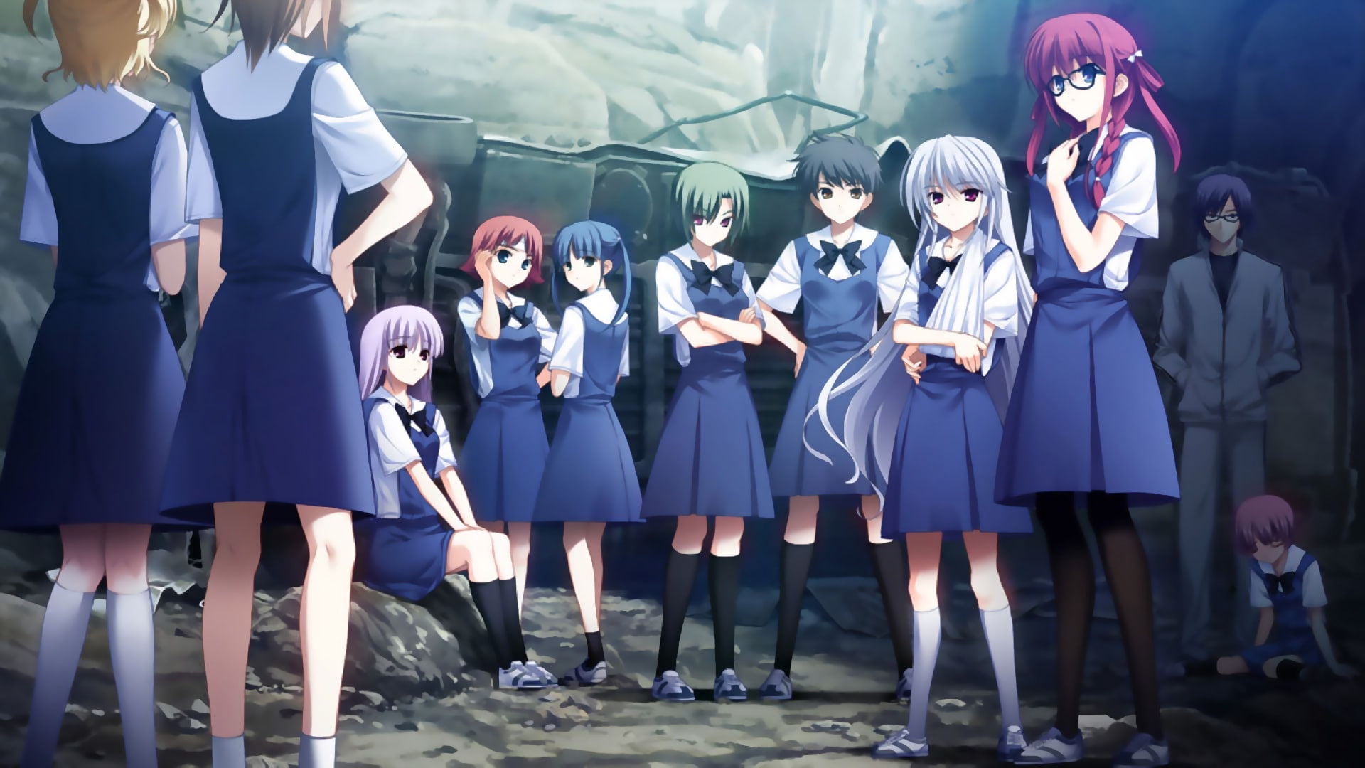 Grisaia No Kajitsu, Anime, 1080P, Grisaia (Series), HD Wallpaper