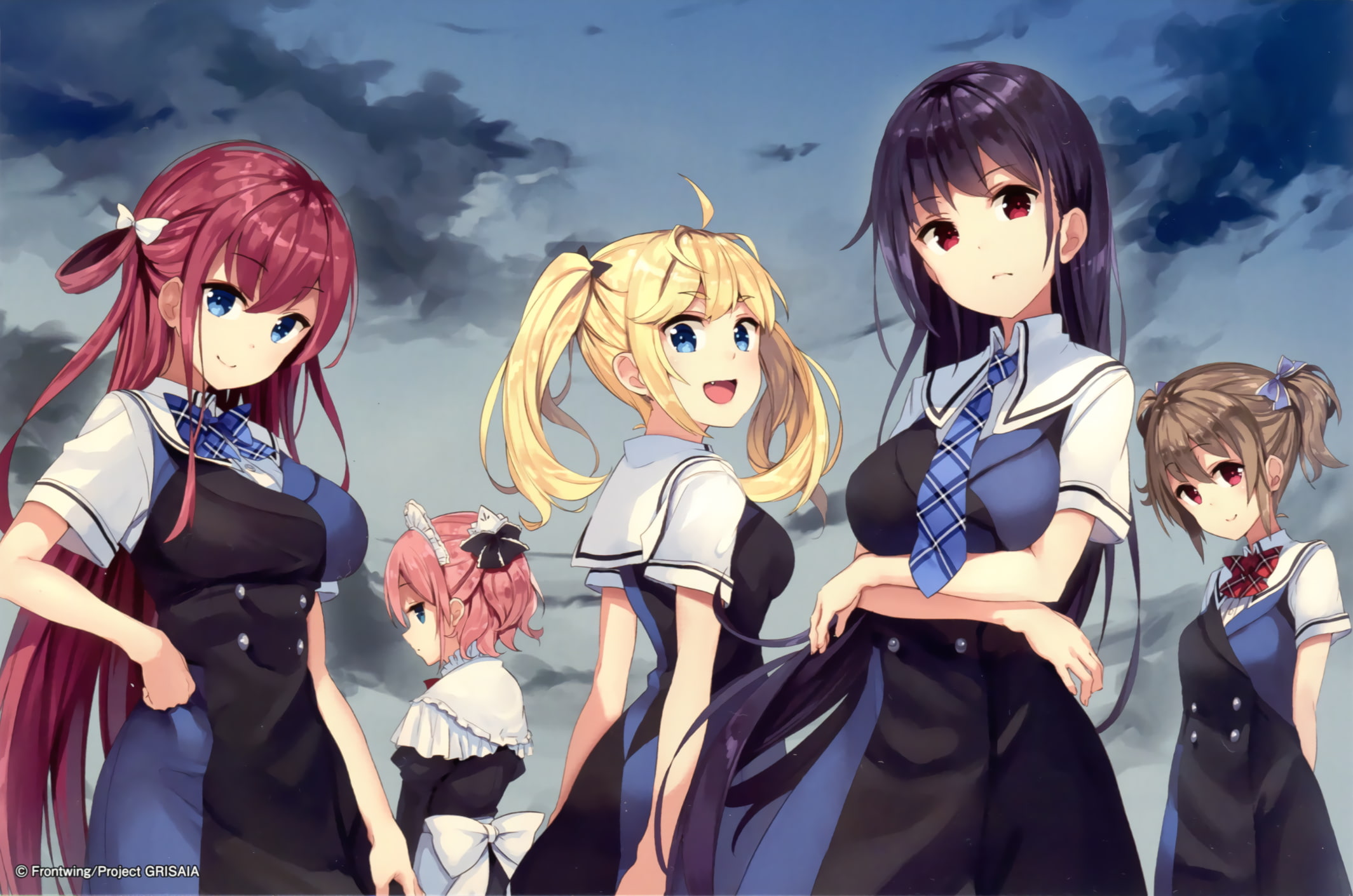 Grisaia (Series), Anime, 1080P, HD Wallpaper