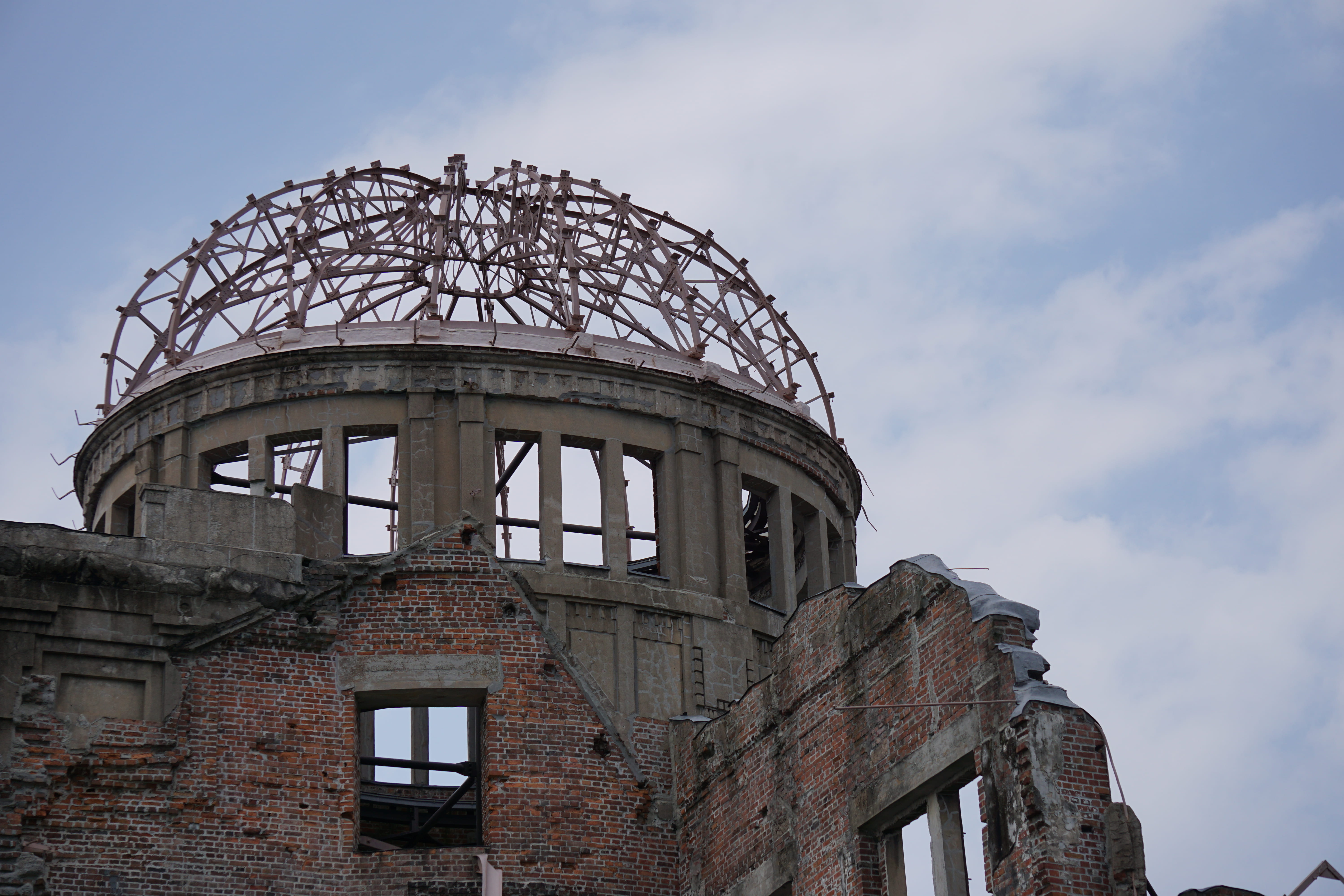 fort, city, dome, mosque, deterioration, window, sky, bombing, grief, nature, castle, town, hiroshima, observatory, abandoned, urban, monument, no people, HD Wallpaper