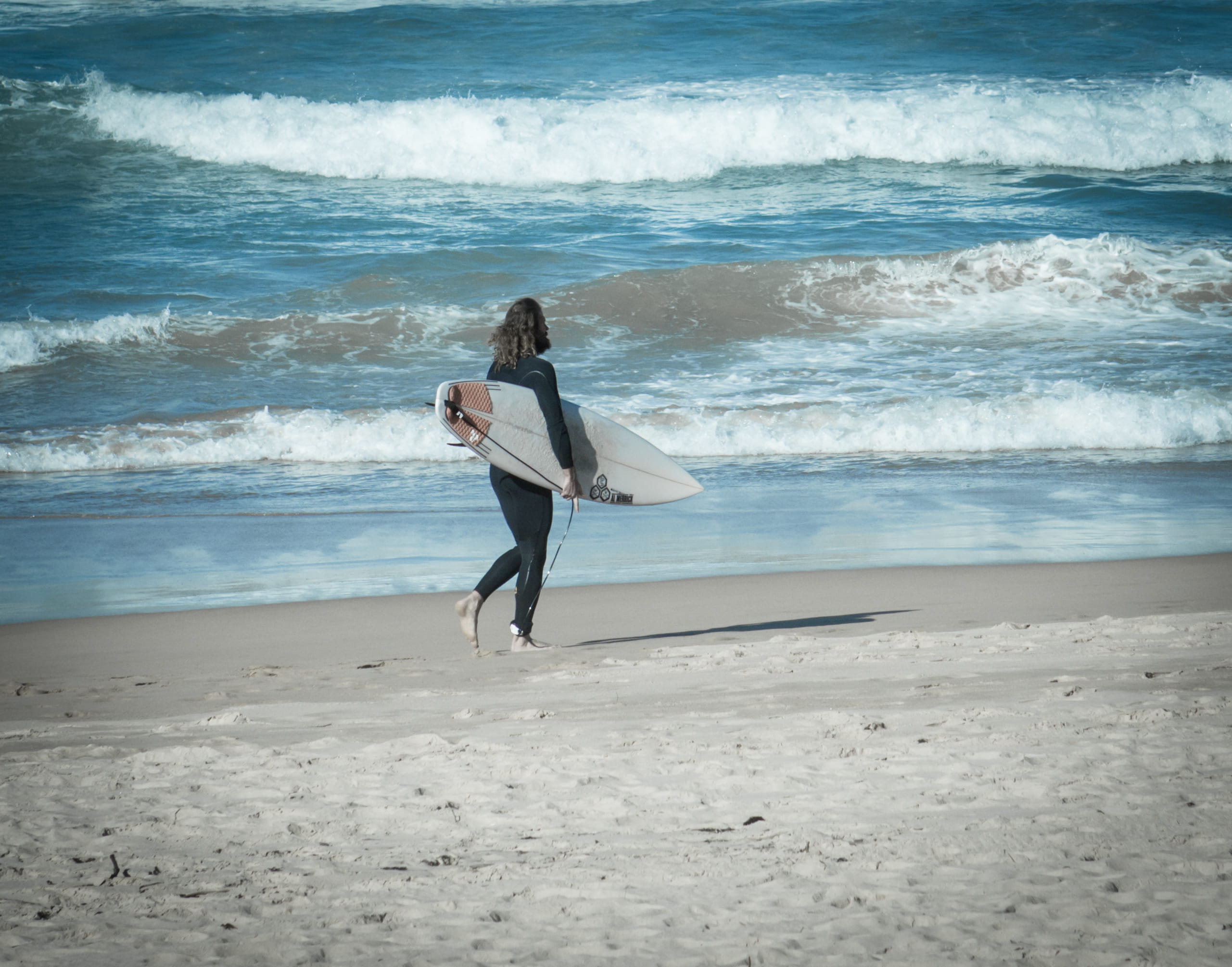 sydney, surfer, land, leisure activity, australia, travel, beach, photoholgic, aquatic sport, manly beach, lifestyles, beauty in nature, surfboard, HD Wallpaper