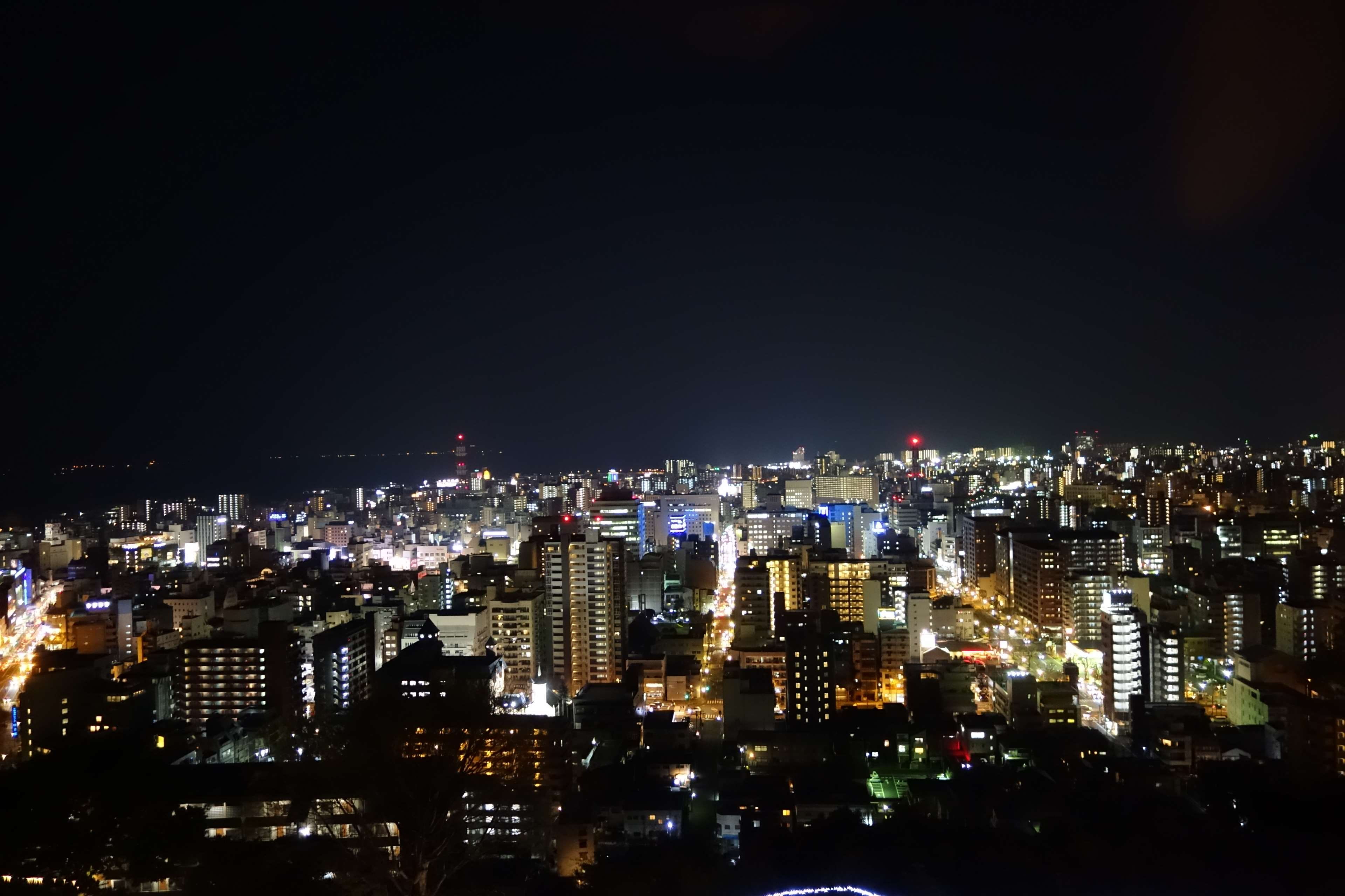 built structure, copy space, illuminated, building, night, crowded, urban skyline, architecture, building exterior, modern, 4K, residential district, tall - high, HD Wallpaper