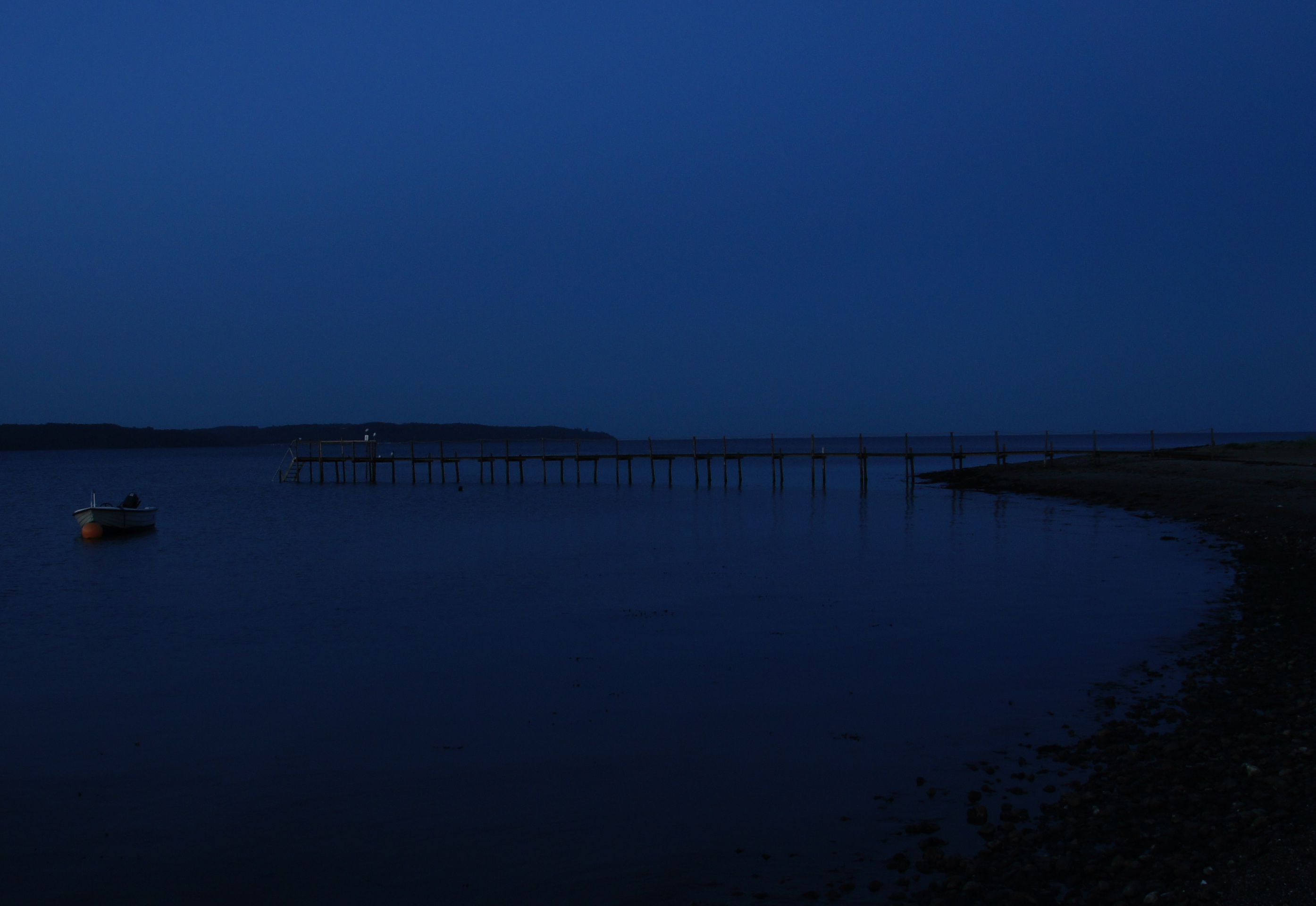 tranquility, clear sky, dusk, nature, silent, 2K, beauty in nature, web, sky, pier, boot, built structure, scenics - nature, architecture, no people, lake, HD Wallpaper