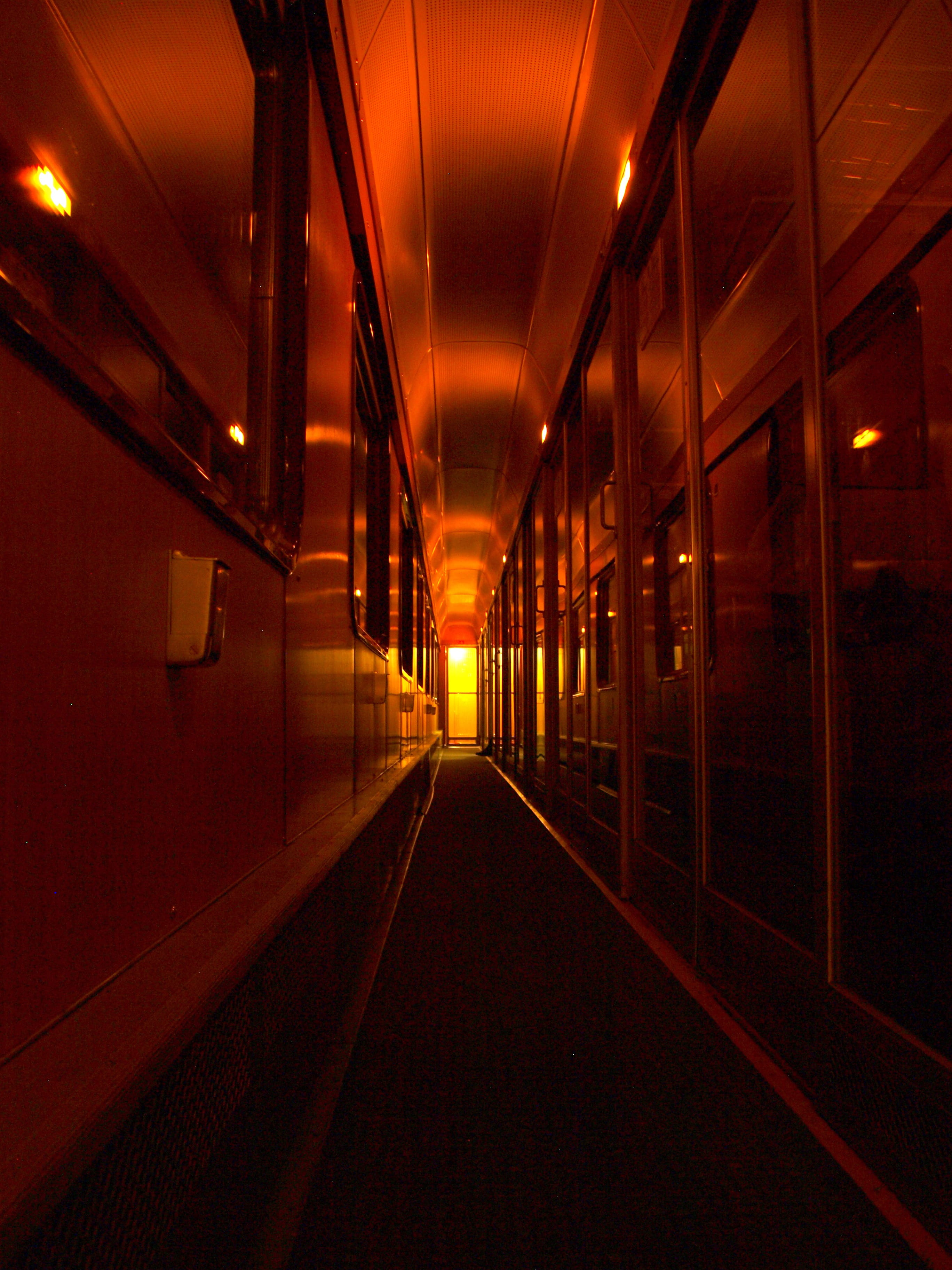 pleasant, direction, long, Floor, badgworthy, illuminated, Night Train, electric light, arcade, light, ceiling, architecture, diminishing perspective, perspective, Phone HD Wallpaper