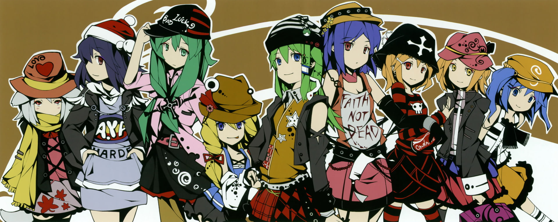Momiji Inubashiri, Aya Shameimaru, Kanako Yasaka, Suwako Moriya, Sanae Kochiya, Shizuha Aki, Touhou, Nitori Kawashiro, 1080P, Anime, Minoriko Aki, Hina, HD Wallpaper