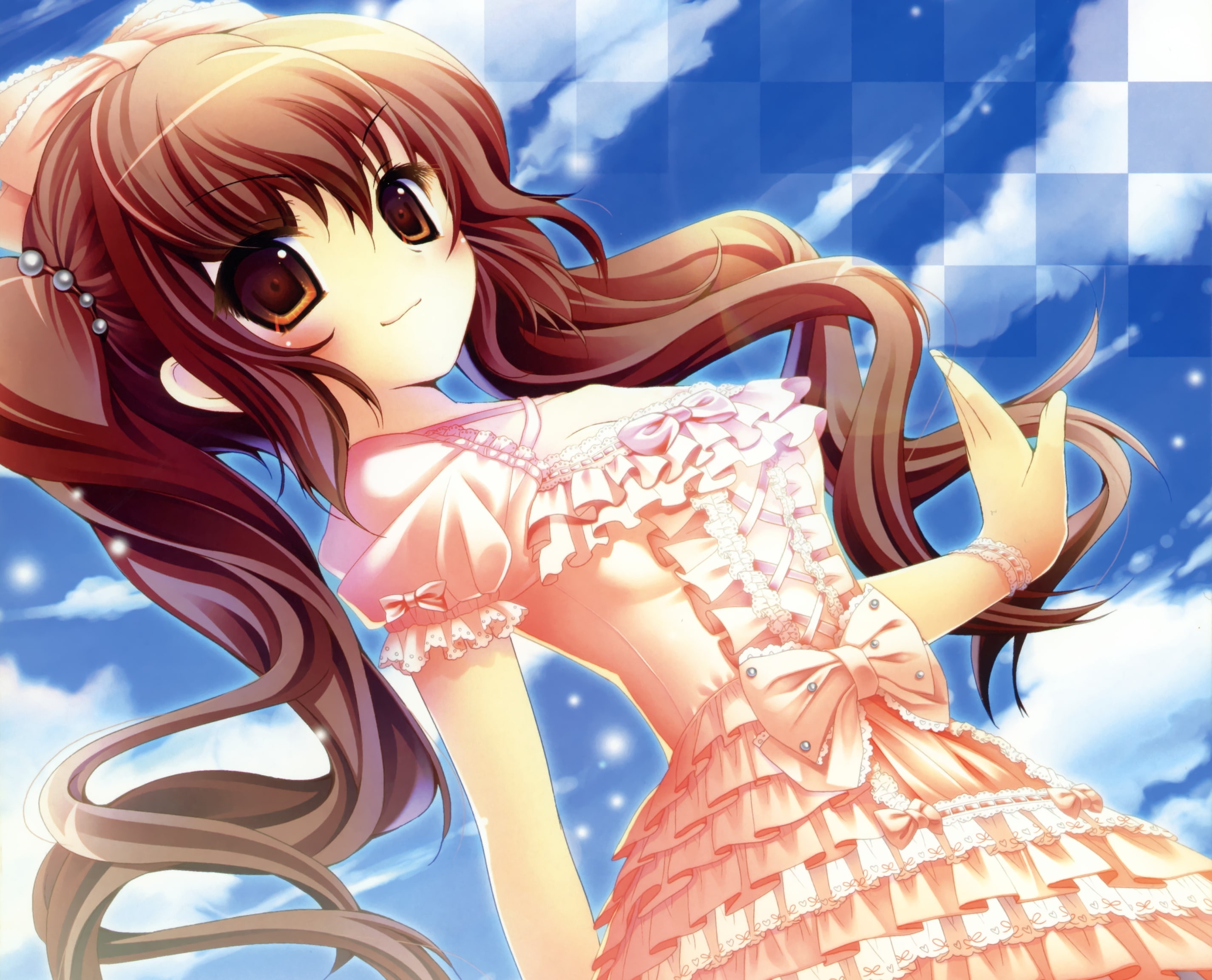 2K, hatate, girl, himekaidou, touhou, HD Wallpaper