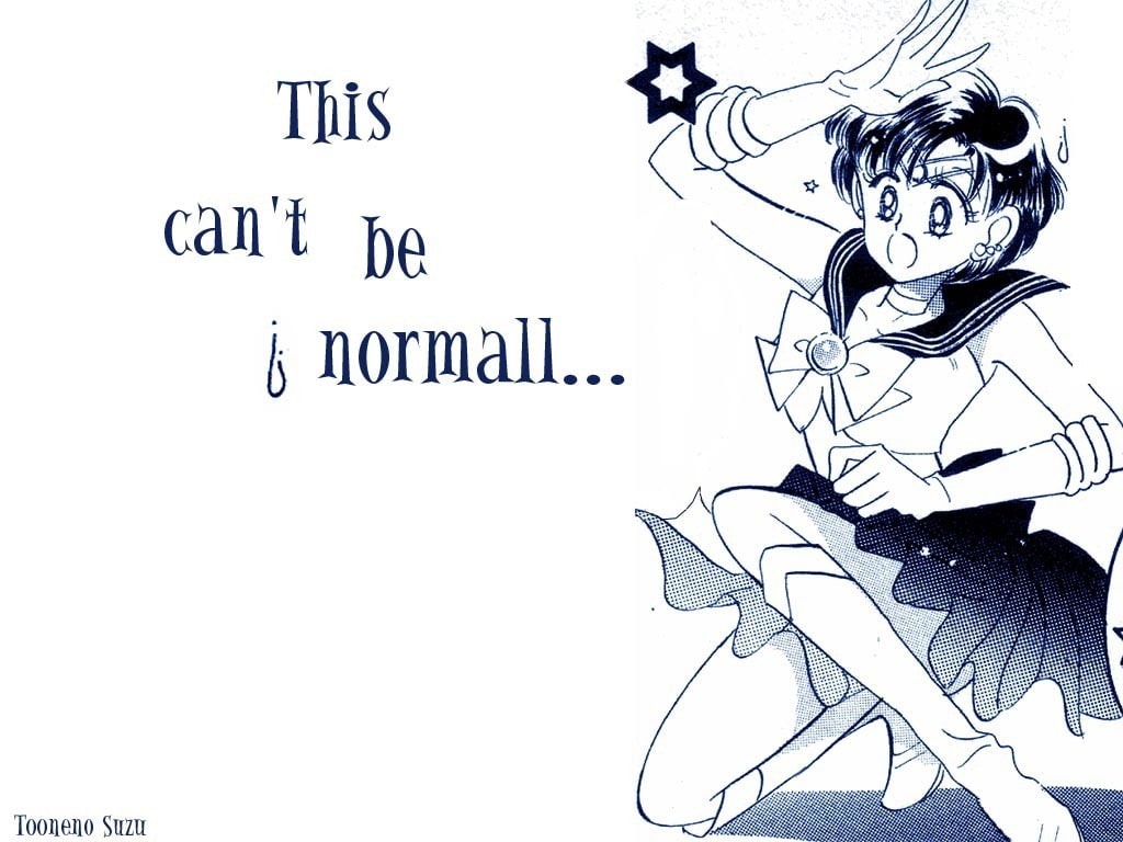 Sailor Moon, 480P, art, moon, sailor, hd, Sailor Mercury, anime, Amy, Manga, Ami, HD Wallpaper