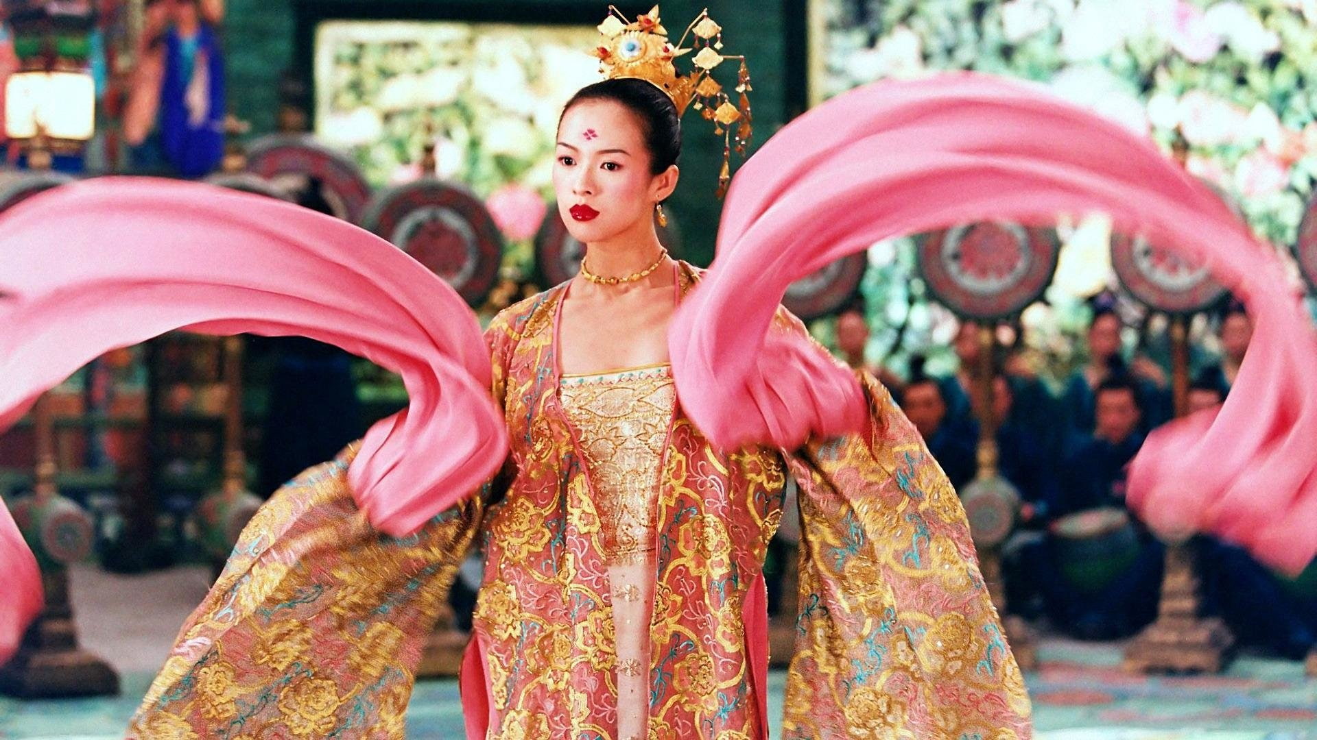 Zhang Ziyi, House of Flying Daggers, Movie, 1080P, HD Wallpaper