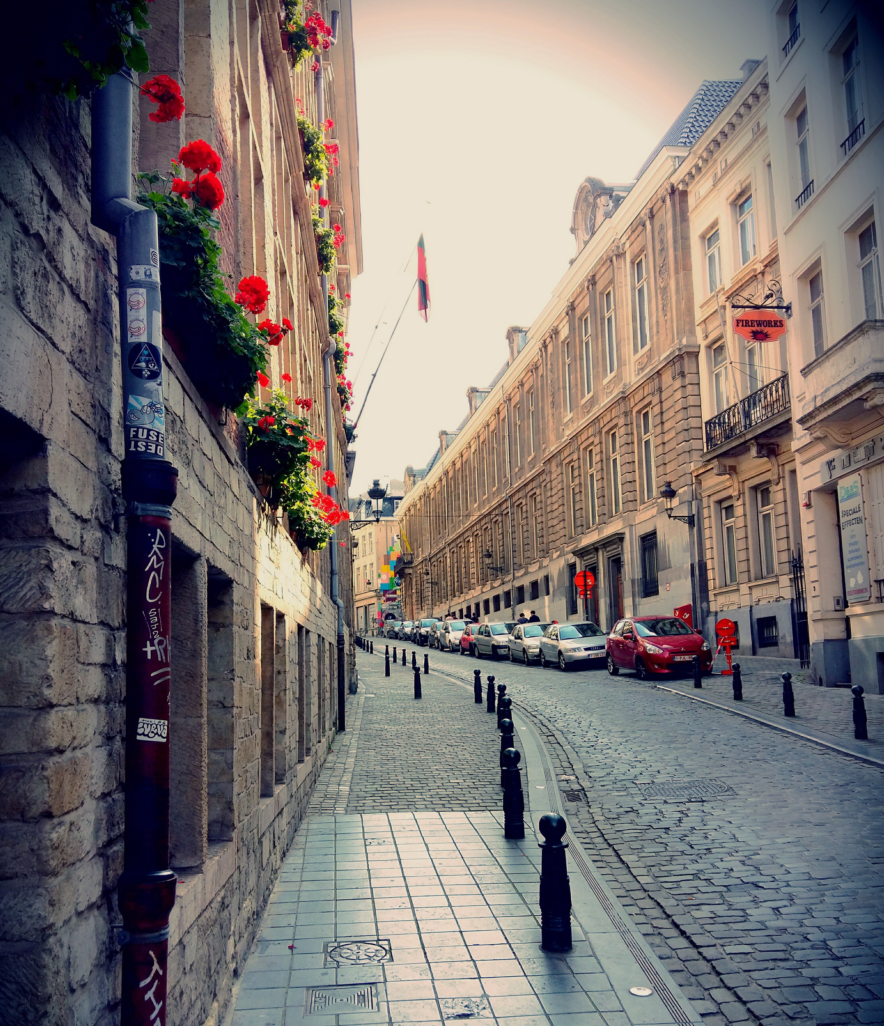 architecture, street, brussels, 2K, photography, streets, Phone HD Wallpaper